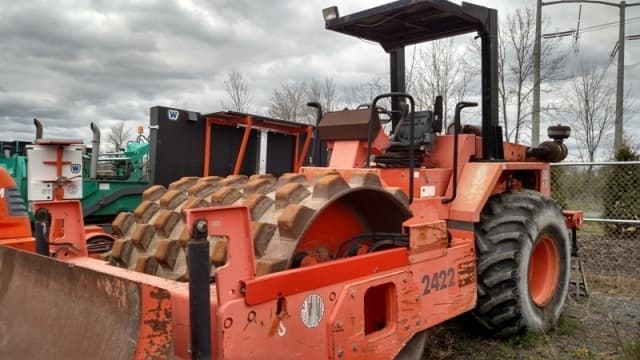 Hamm 2422 PadFoot Single Drum Compactor