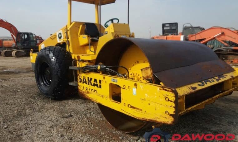 SAKAI SV510D Single Drum Compactor, Year: 2006, 6 Cylinder Isuzu Engine