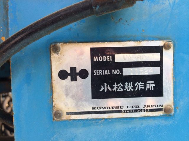 Komatsu WA500-1 Wheel Loader — photo 2