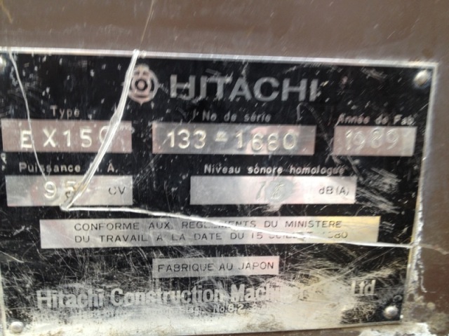 Hitachi EX150-1 Crawler Excavator — photo 5