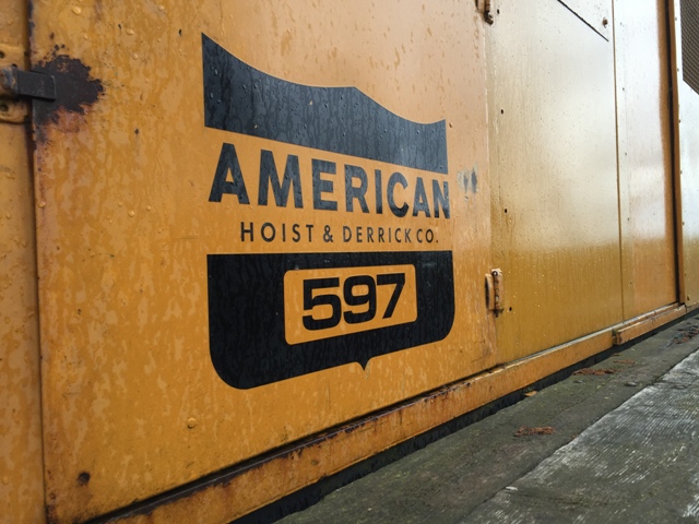 American 597 Crawler Crane — photo 4