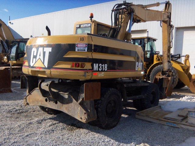 CAT M318 Year: 1998 Wheeled Excavator — photo 2