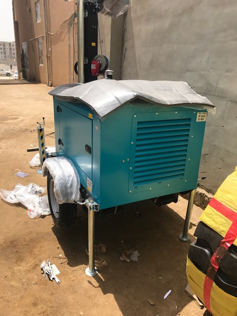 Generic Light Tower VT8 with 9 KVA Generator Brand New — photo 4