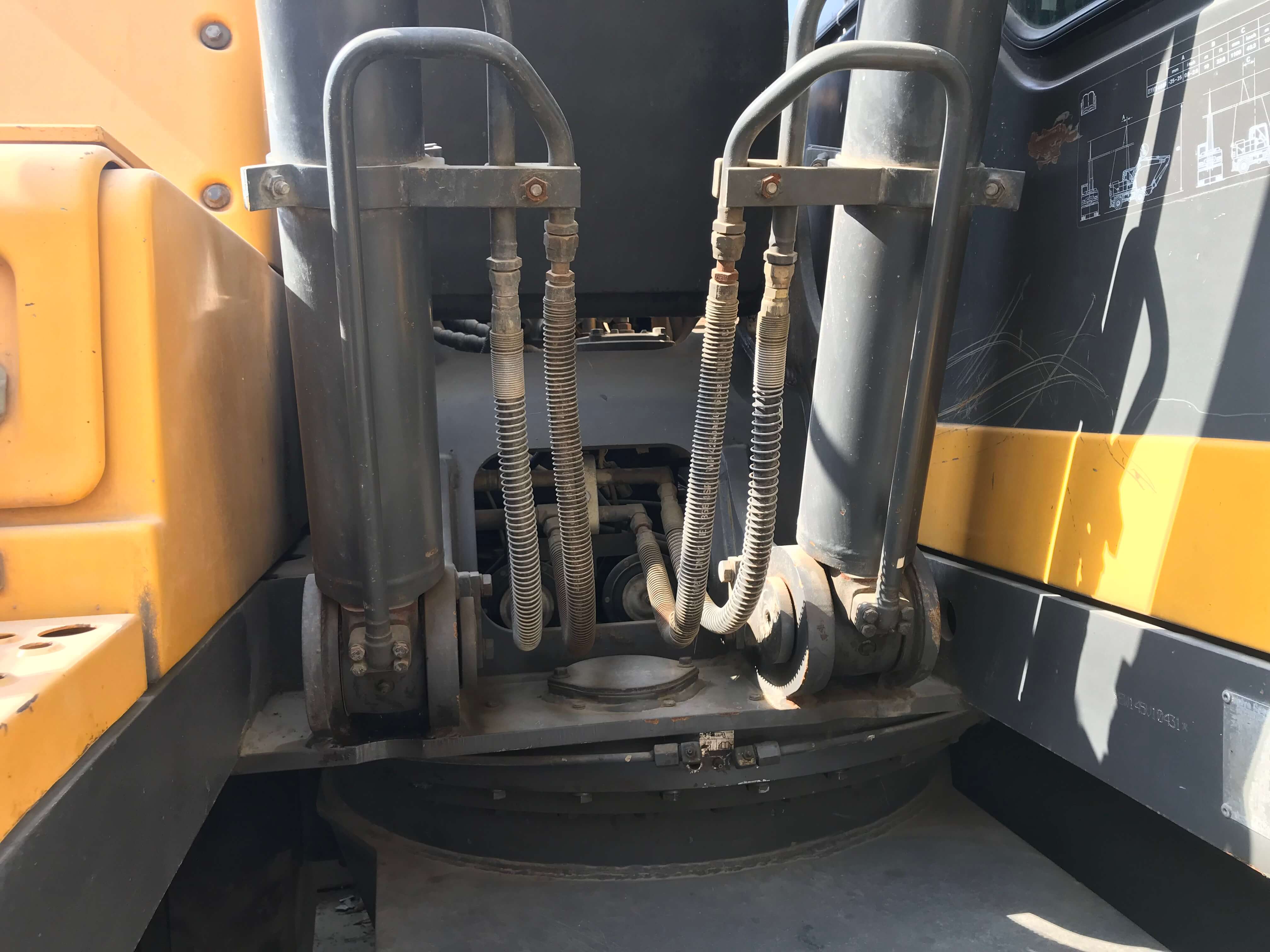 Volvo E145BW Wheeled Excavator Year 2006 — photo 8