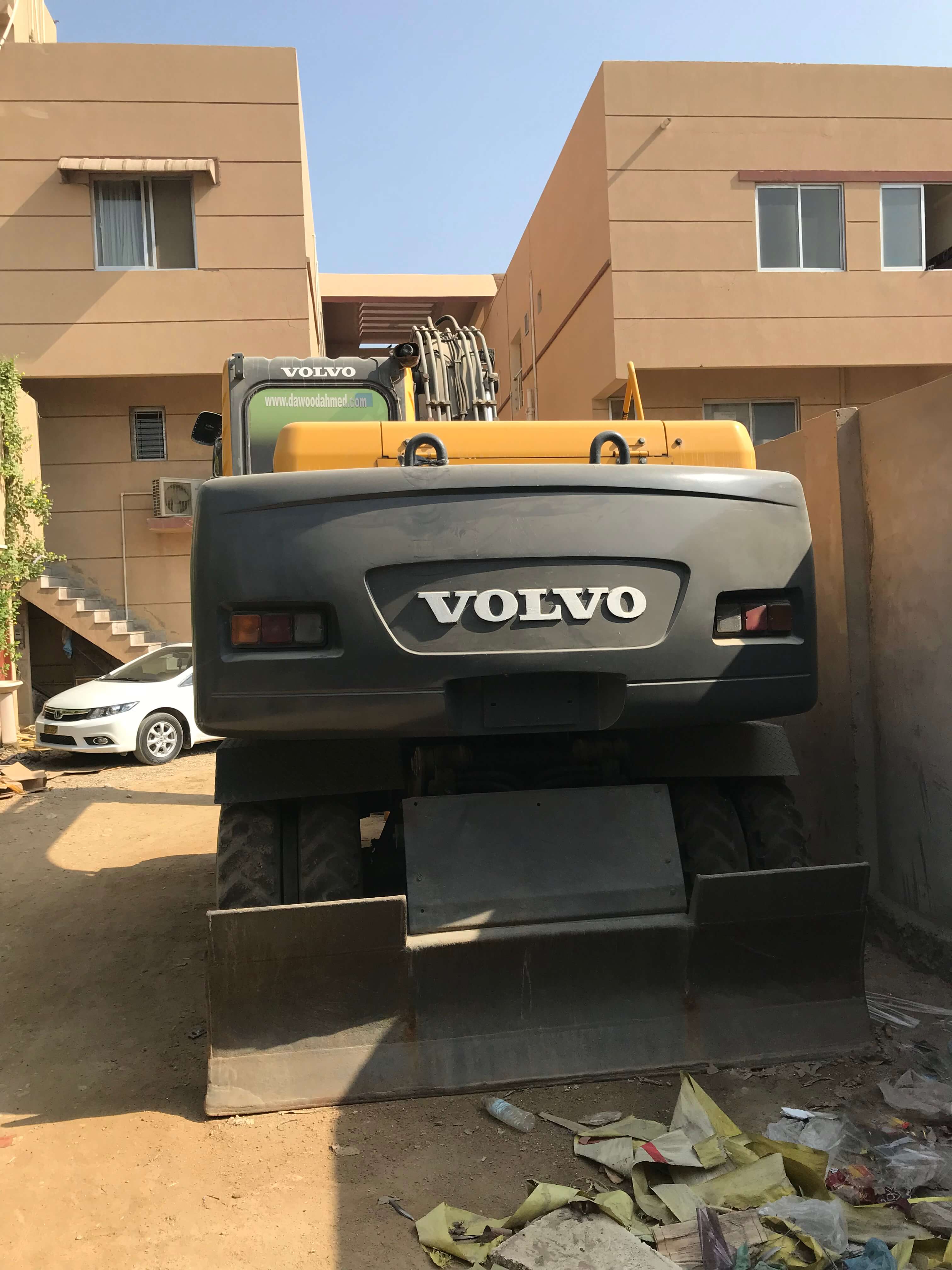 Volvo E145BW Wheeled Excavator Year 2006 — photo 9