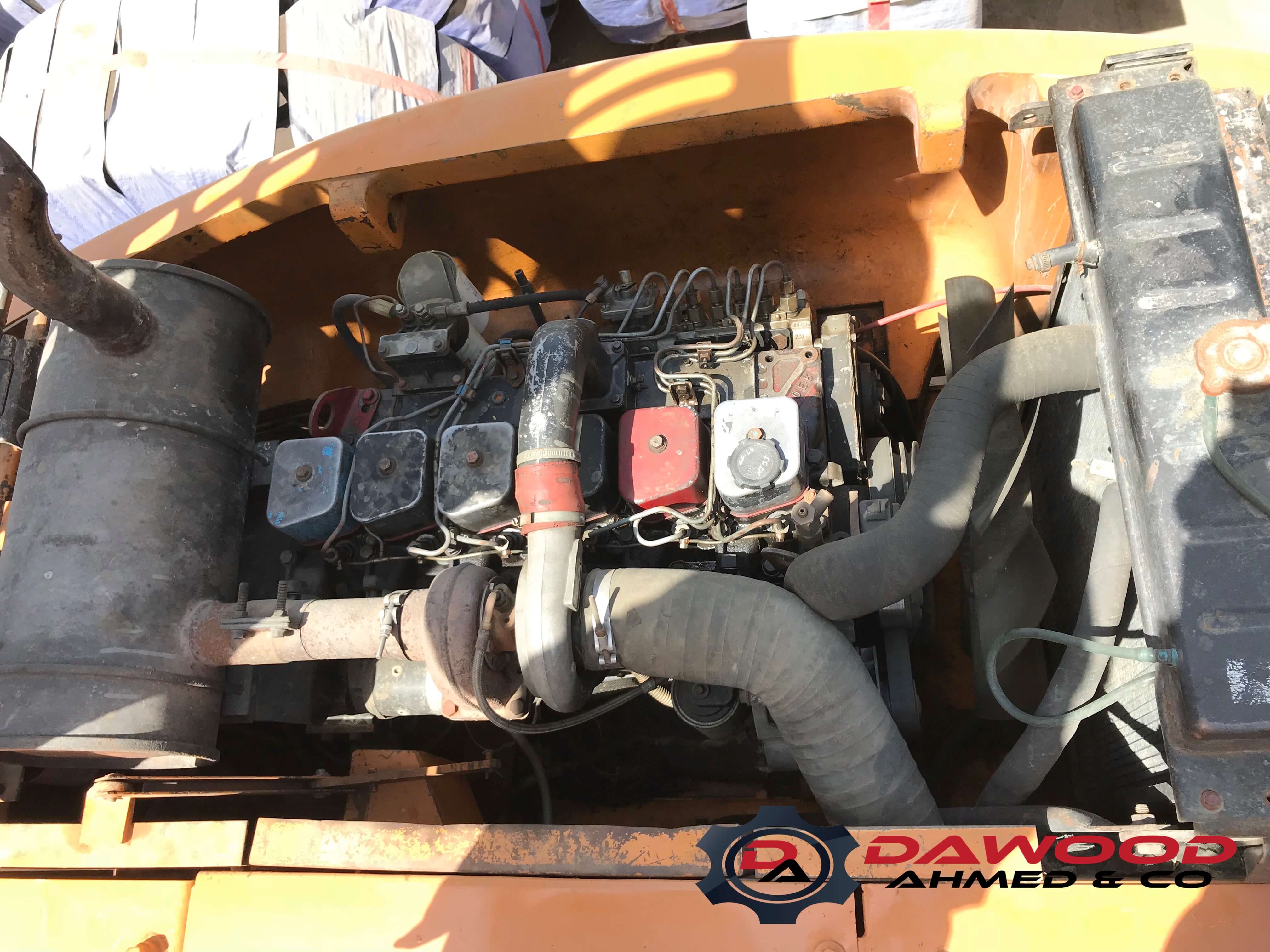 Samsung MX135WS Wheel Excavator, Year: 1999 comes with Brand New Tires — photo 4