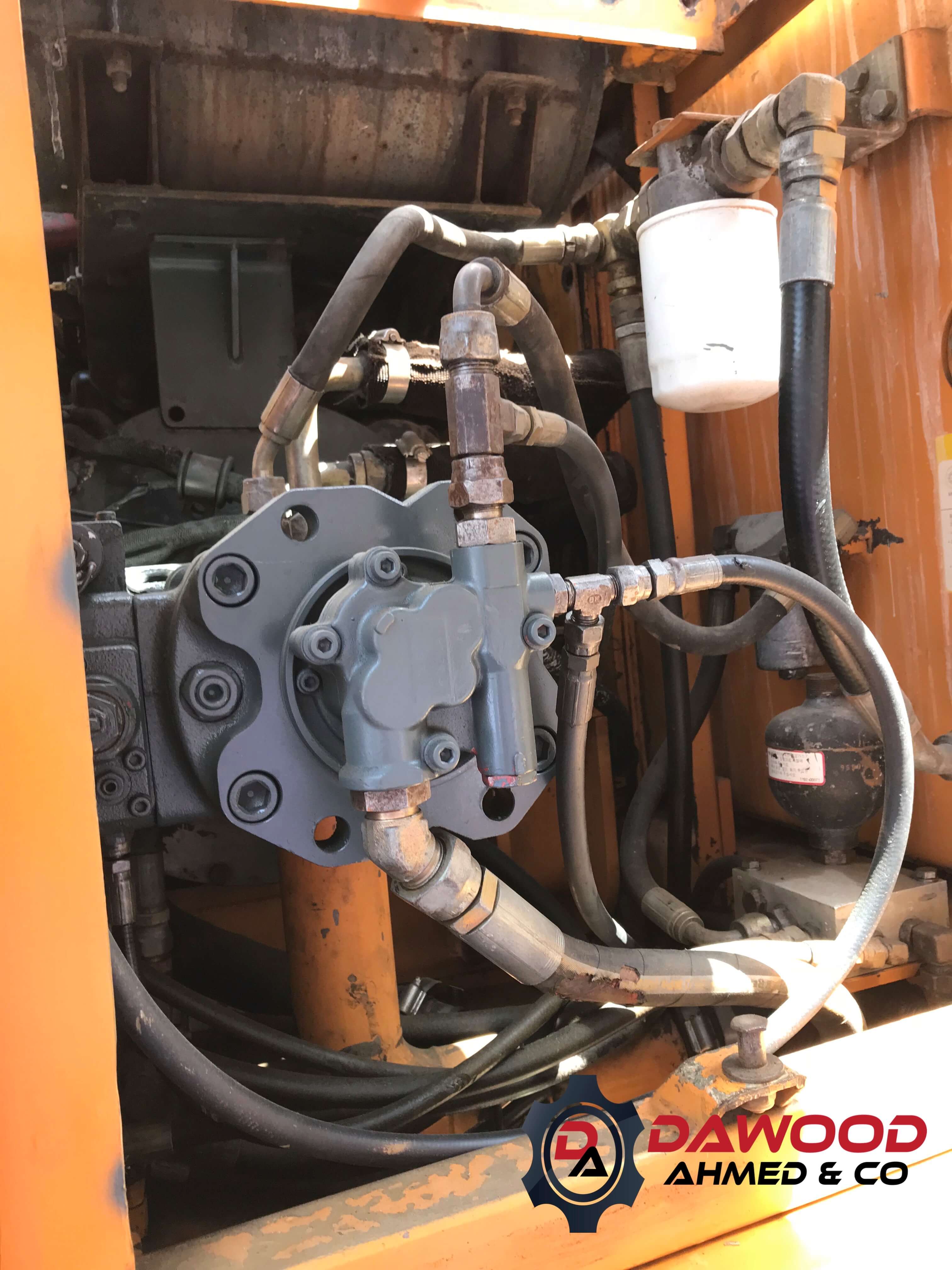 Samsung MX135WS Wheel Excavator, Year: 1999 comes with Brand New Tires — photo 8