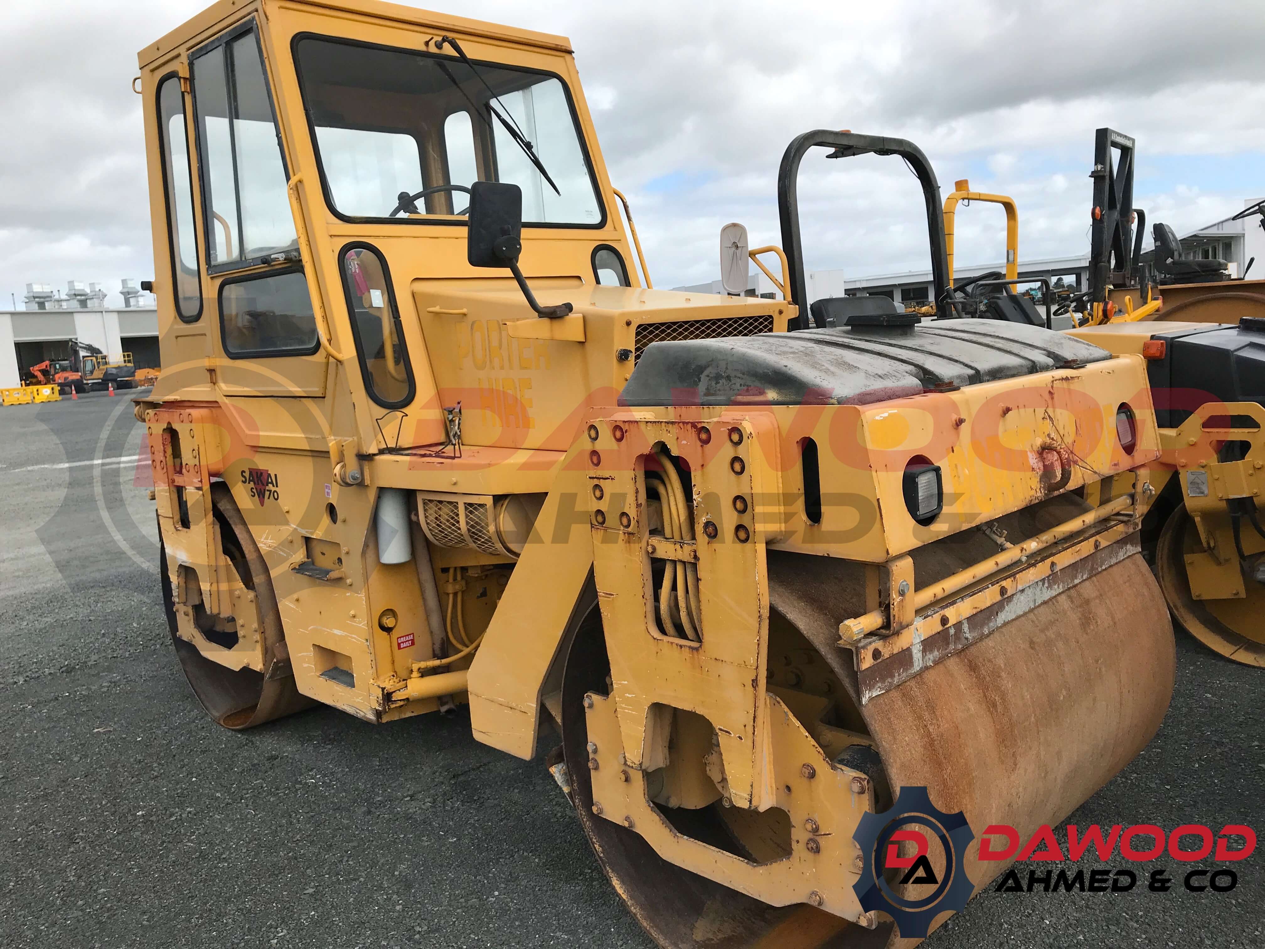 Sakai SW70 Tandem Roller with CAB — photo 2