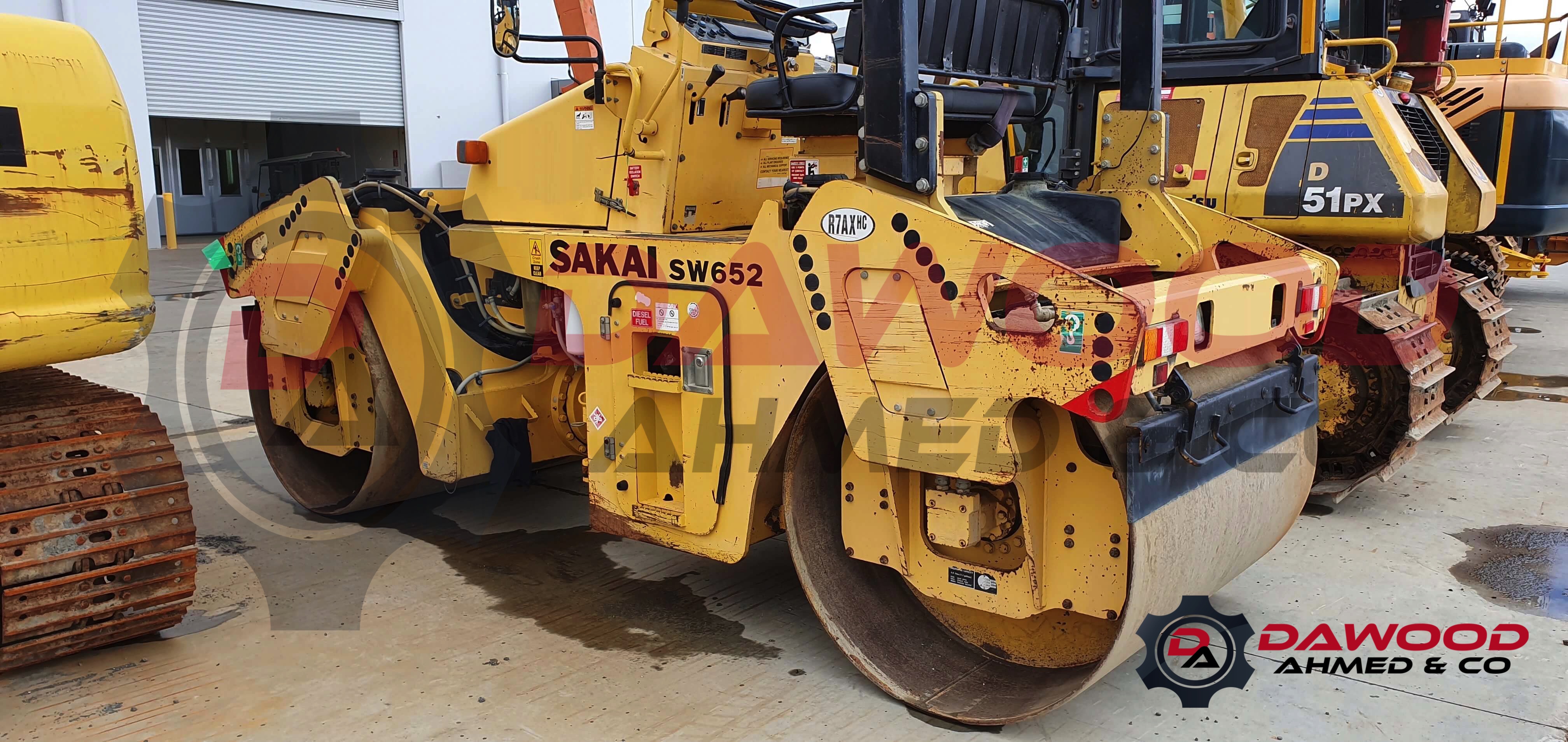 Sakai SW652 Tandem Roller — photo 2