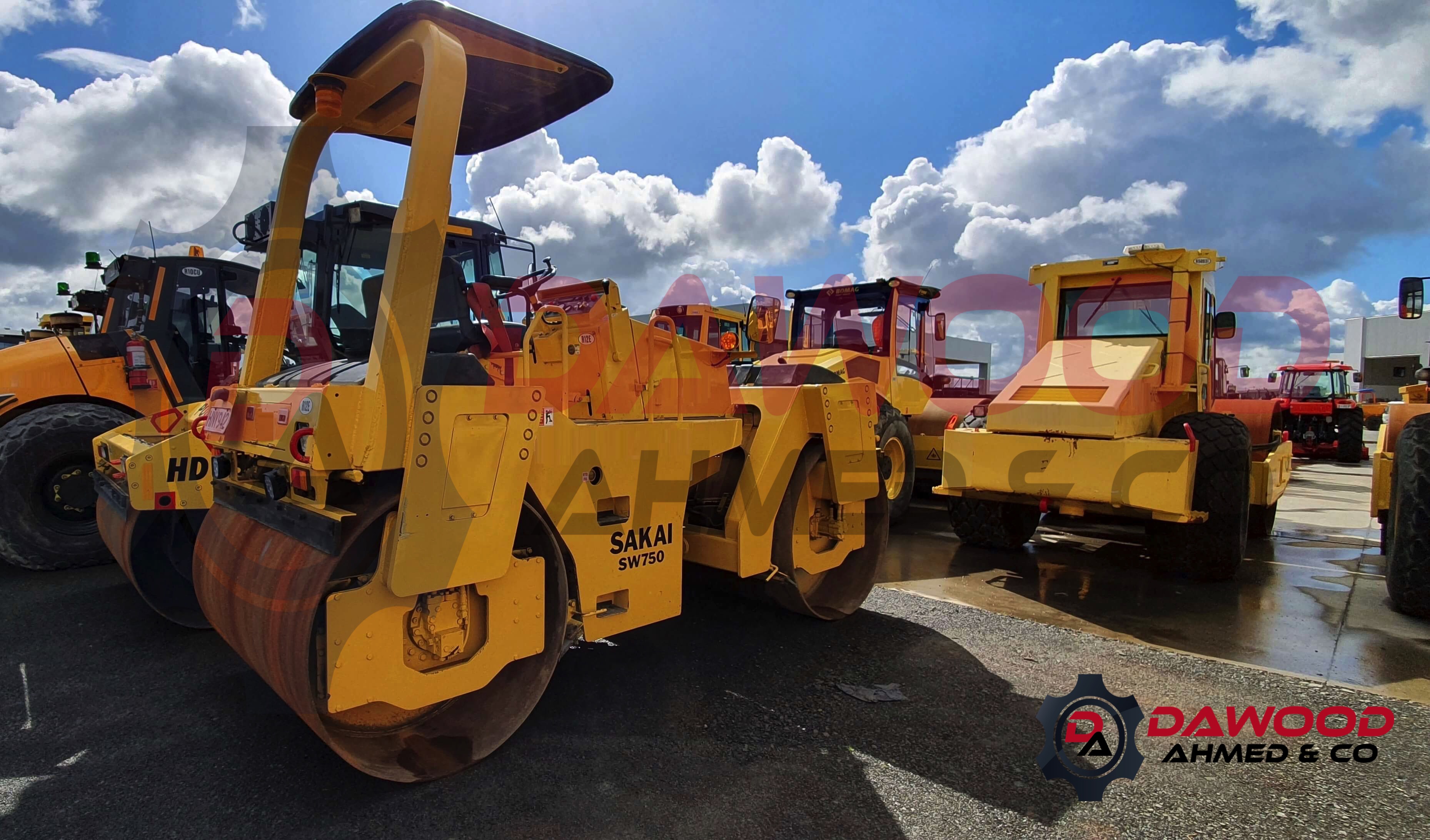 Sakai SW750 Tandem Roller - Super Clean — photo 2