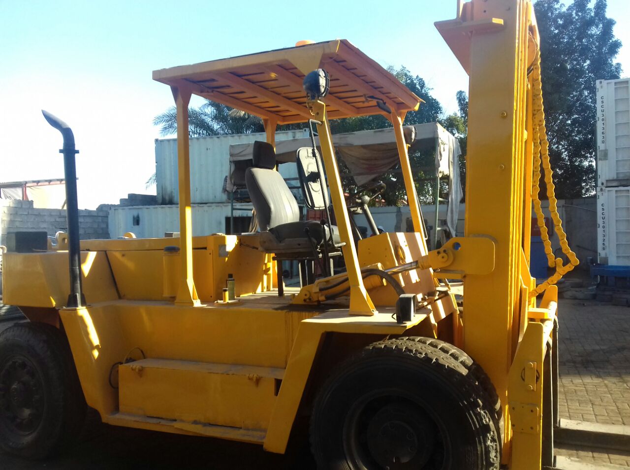 TCM FD100 Forklift 10 Tons Capacity — photo 3
