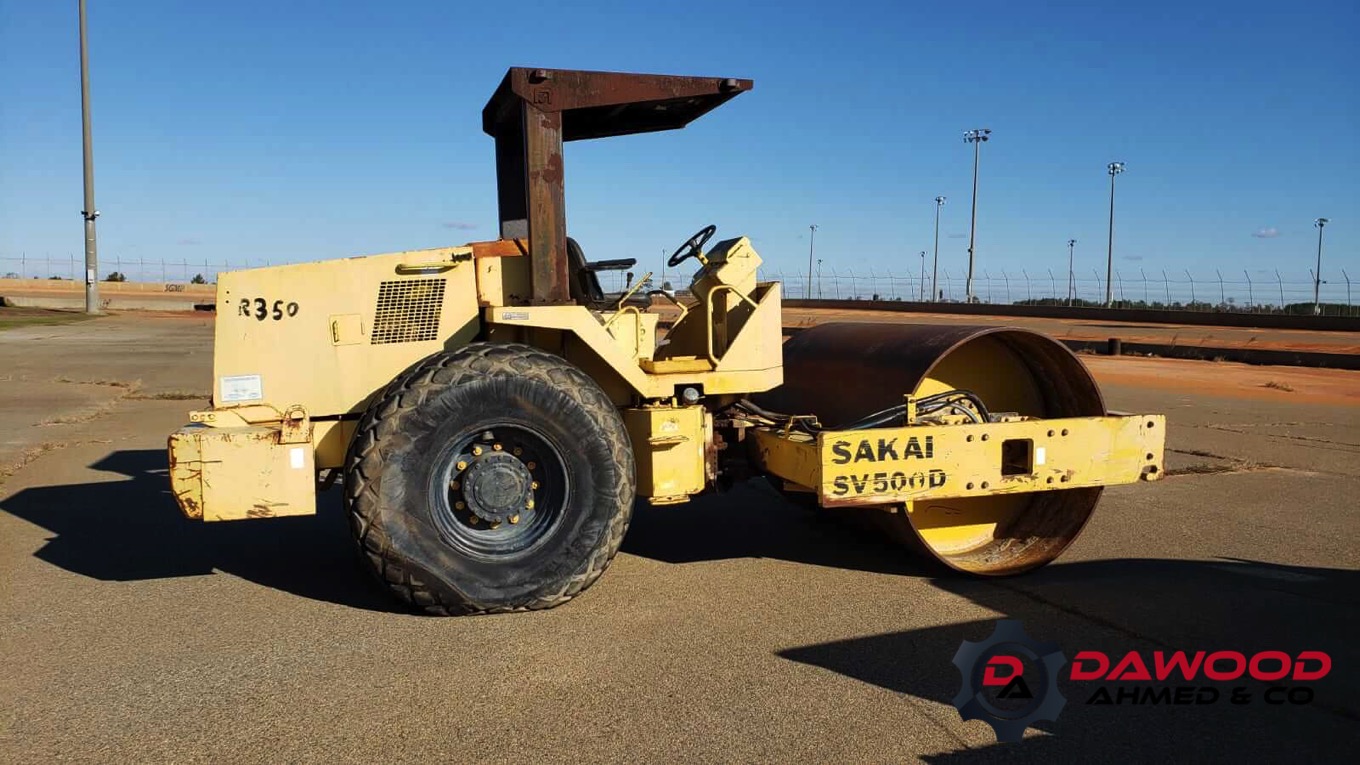 Used Sakai SV500D Vibration Roller — photo 3