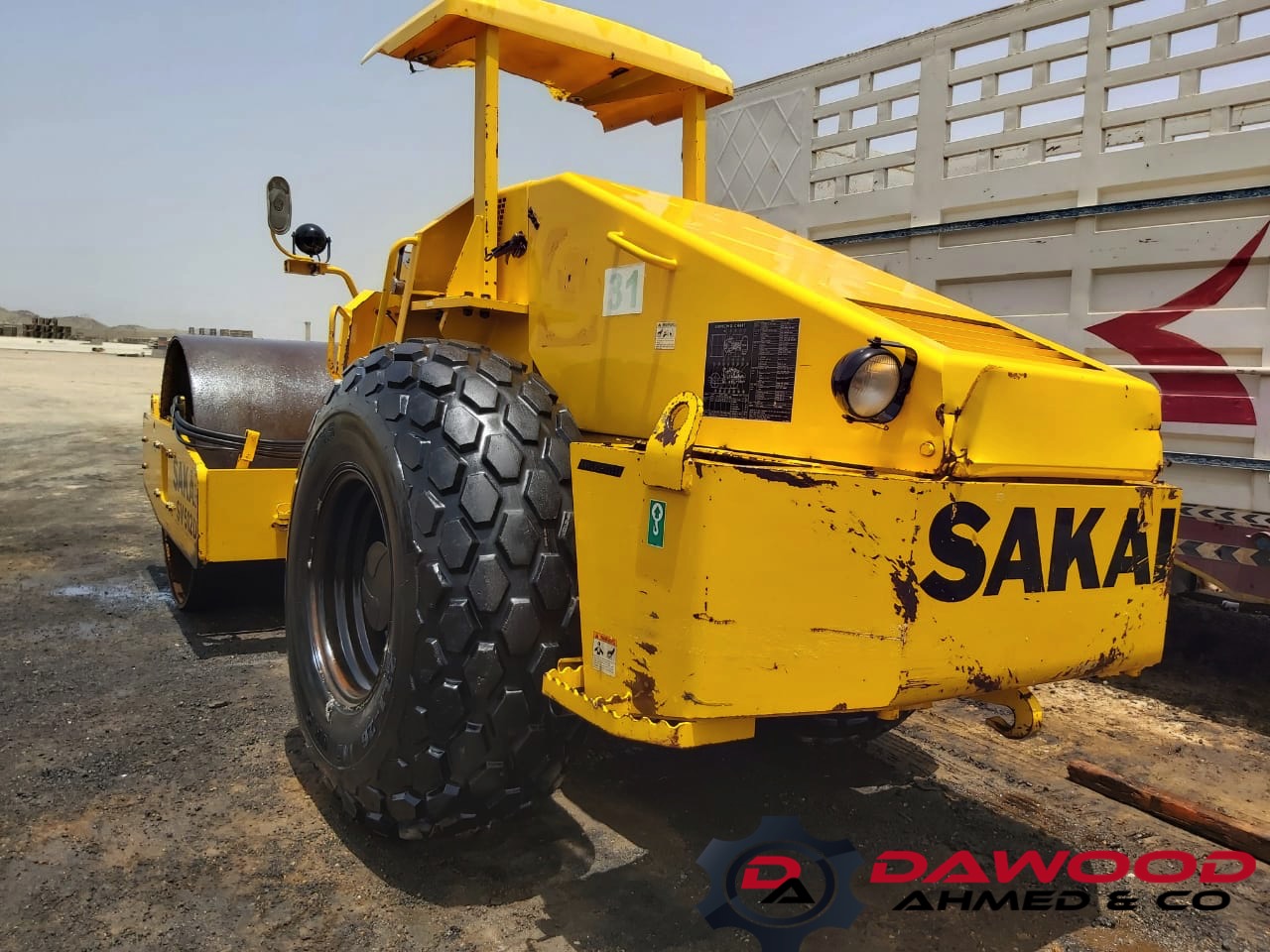 Sakai SV512D Single Drum Roller Year: 2008 - S/no: VSV18D-21522 — photo 3