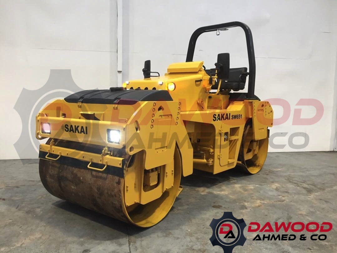 Sakai SW651 Tandem Roller, Year: 2006 — photo 2