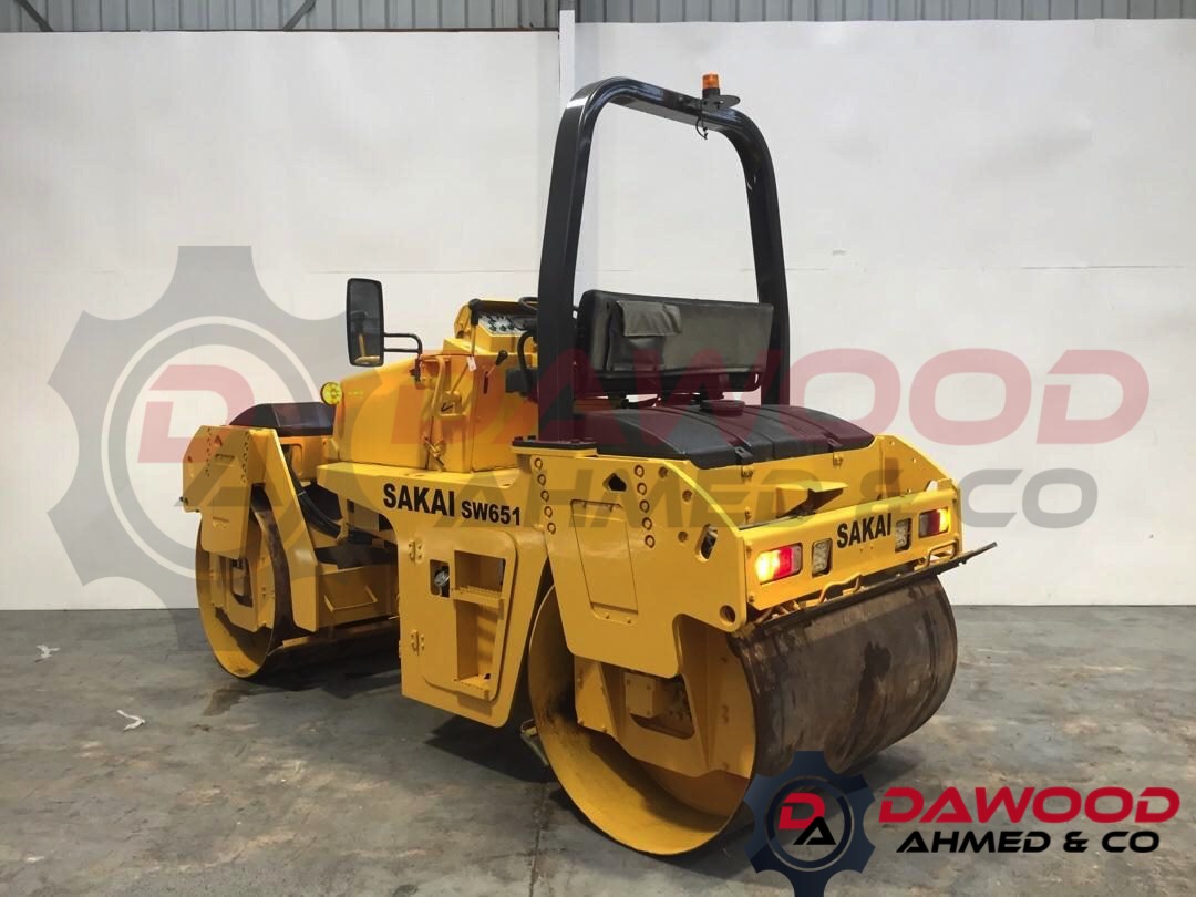 Sakai SW651 Tandem Roller, Year: 2006 — photo 3