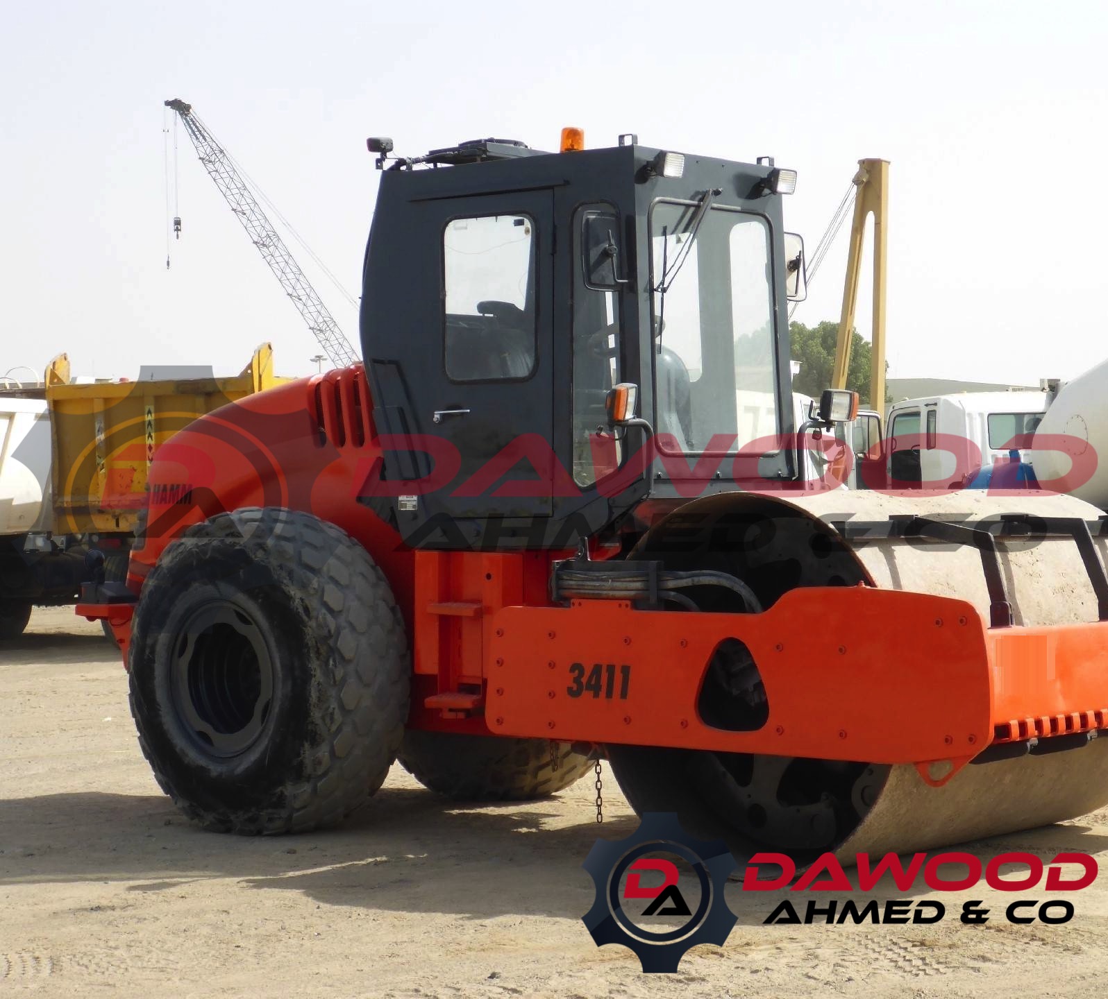 Hamm 3411 Vibration Roller Year: 2007 with Cabin — photo 4