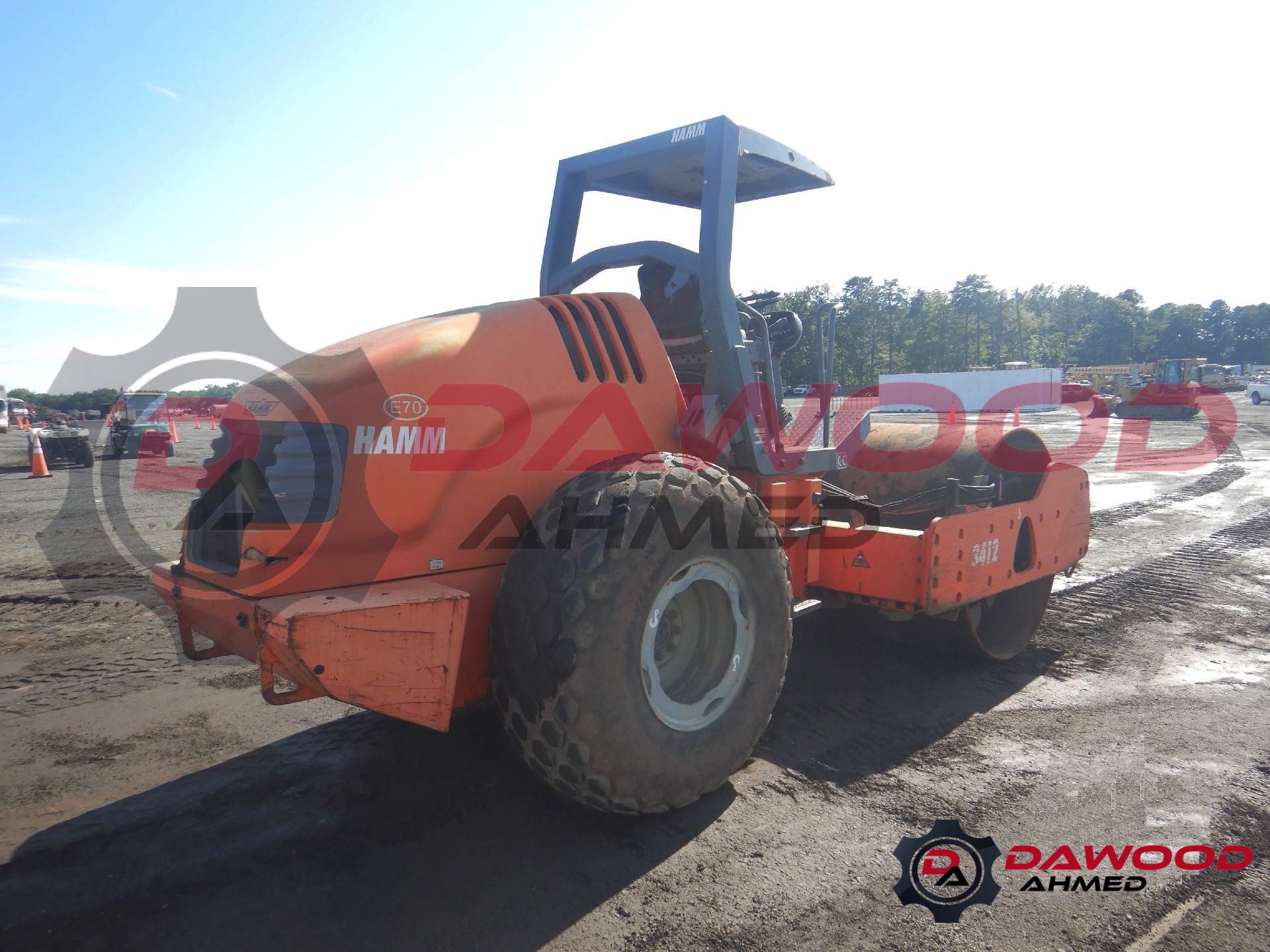 Hamm 3412 Vibration Roller Year: 2005 — photo 3