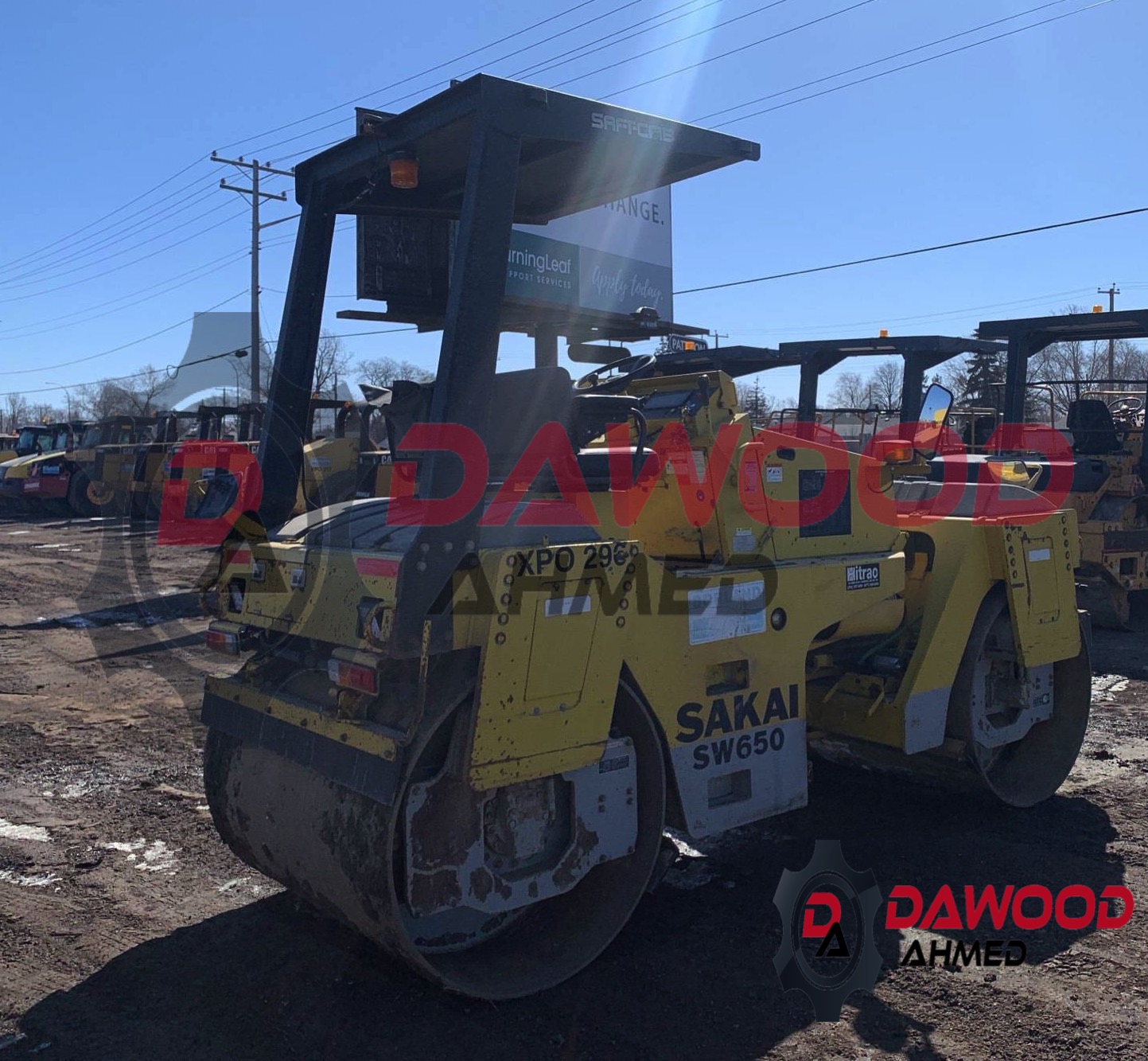 Sakai SW650 Tandem Roller S/no: VSW16-10124, Hours: 3,925 — photo 3