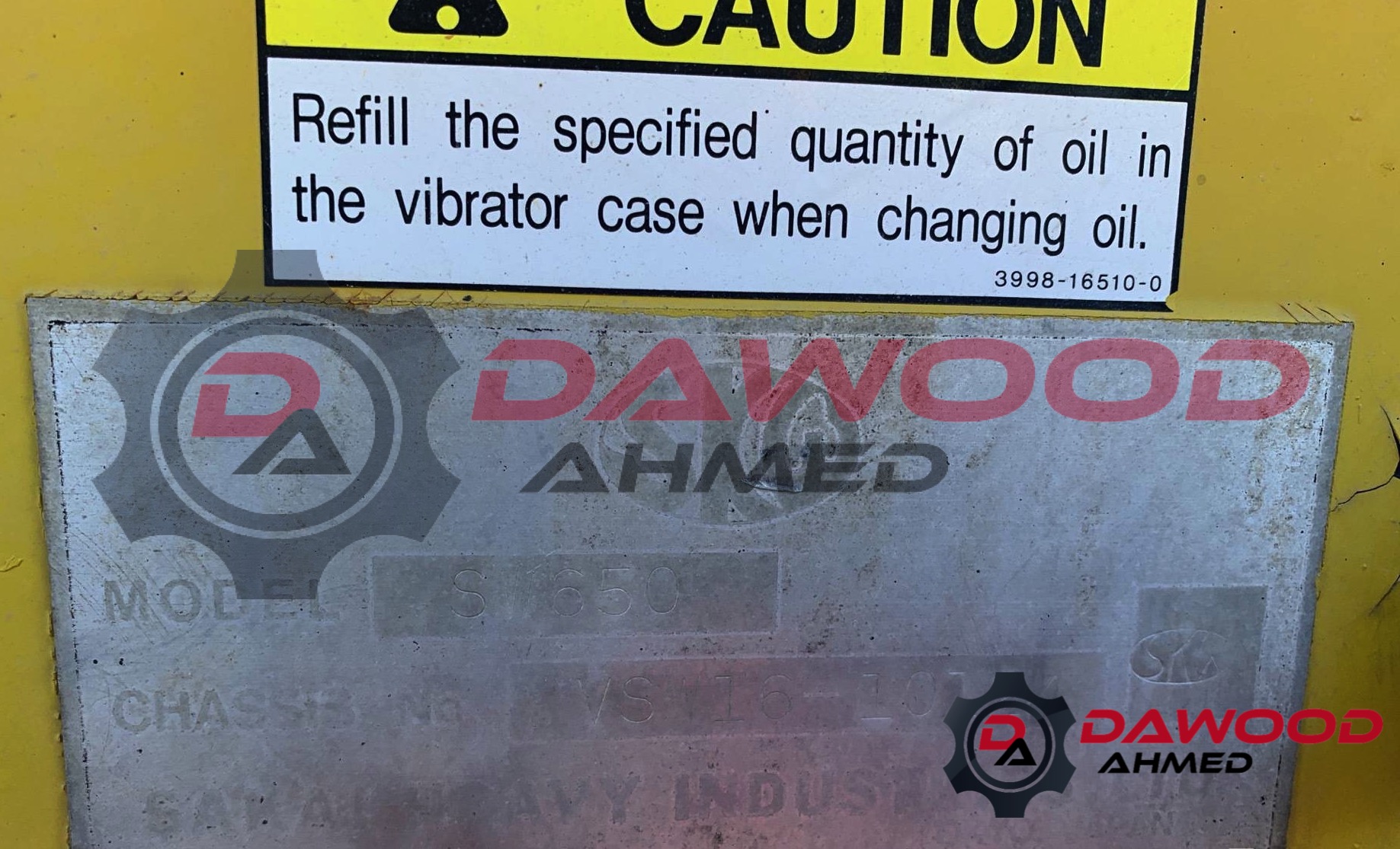 Sakai SW650 Tandem Roller S/no: VSW16-10124, Hours: 3,925 — photo 5