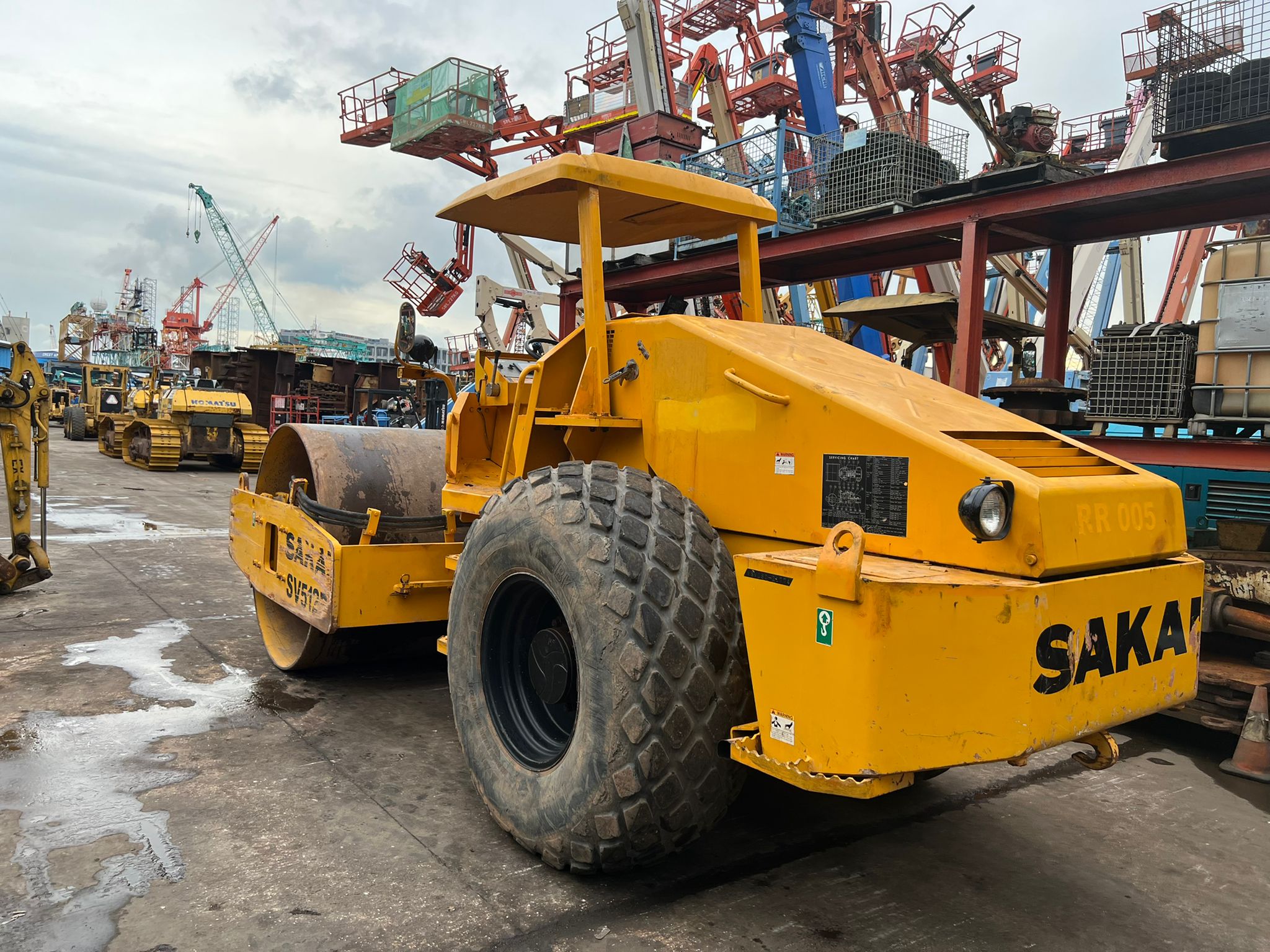 Sakai SV512D S/no: VSV18D-21774 Year: 2008 - Good Working Condition — photo 3