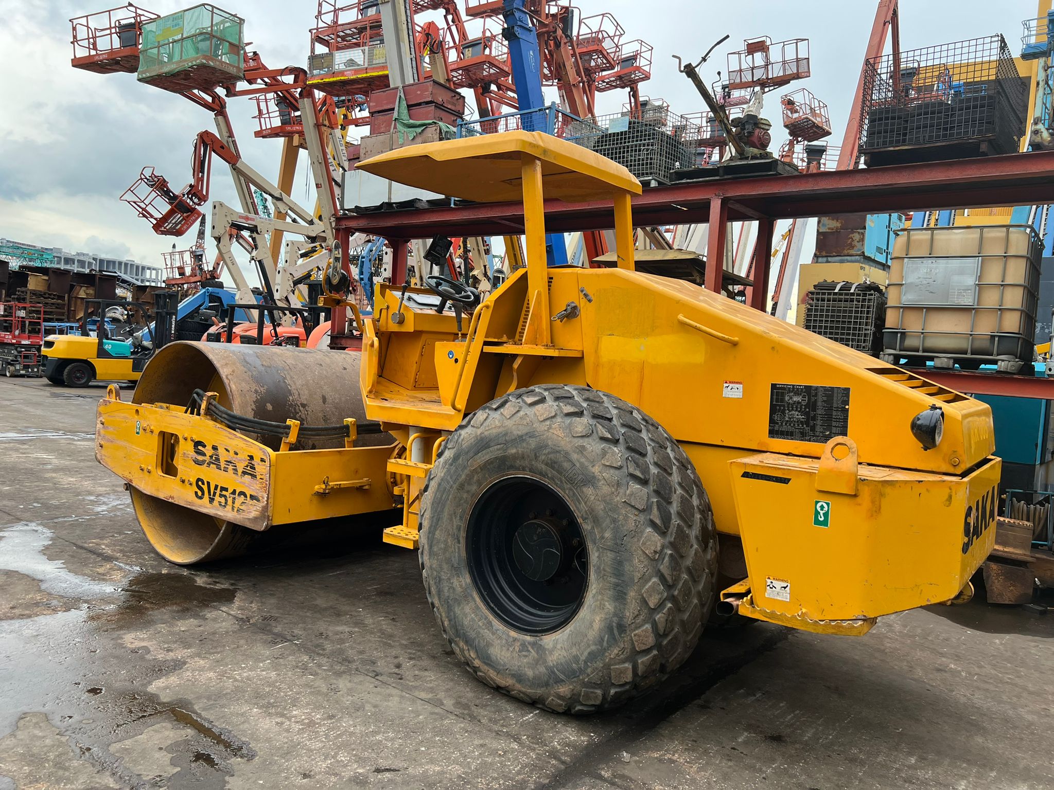 Sakai SV512D S/no: VSV18D-21774 Year: 2008 - Good Working Condition — photo 4