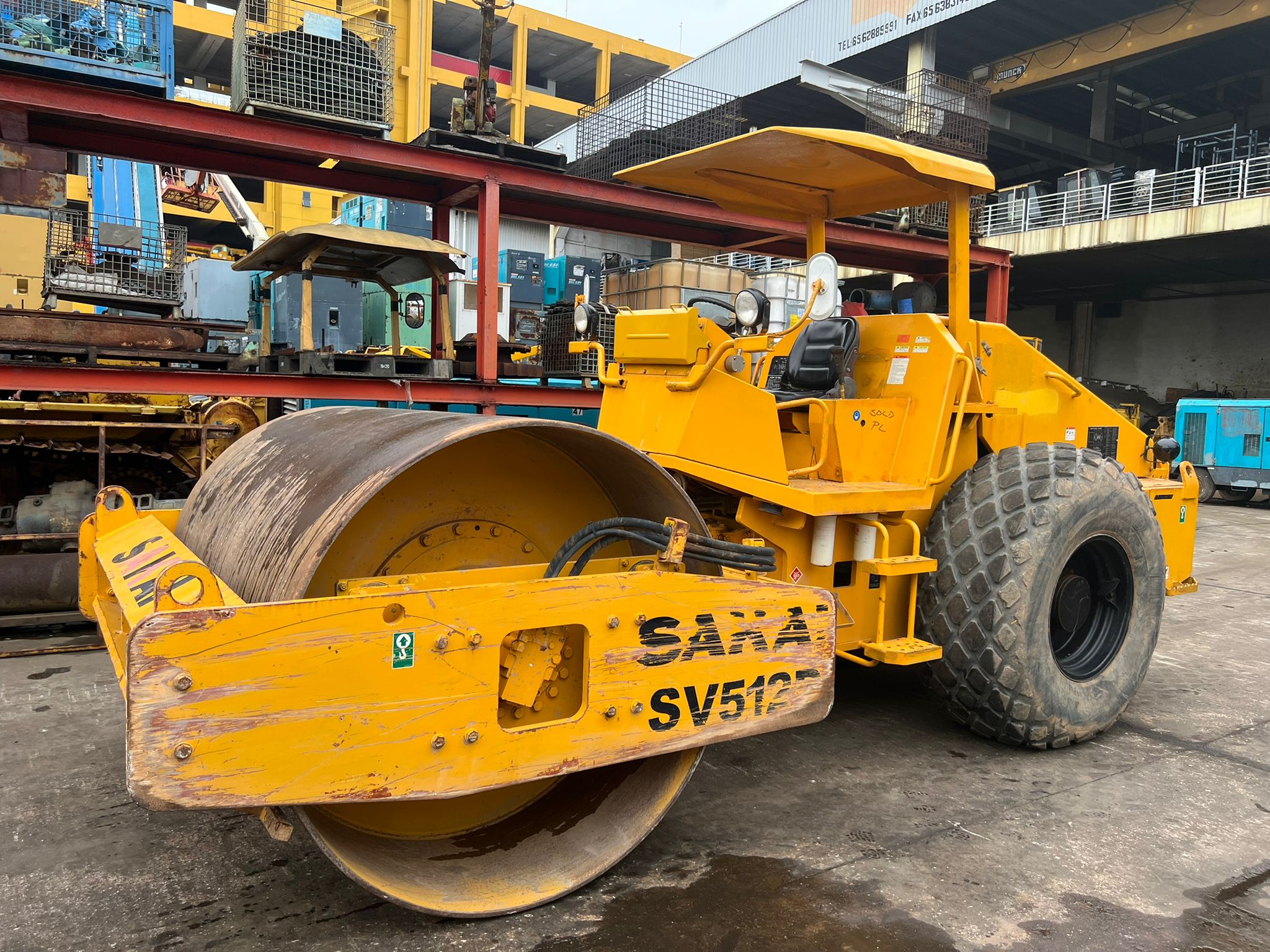 Sakai SV512D S/no: VSV18D-21774 Year: 2008 - Good Working Condition — photo 5