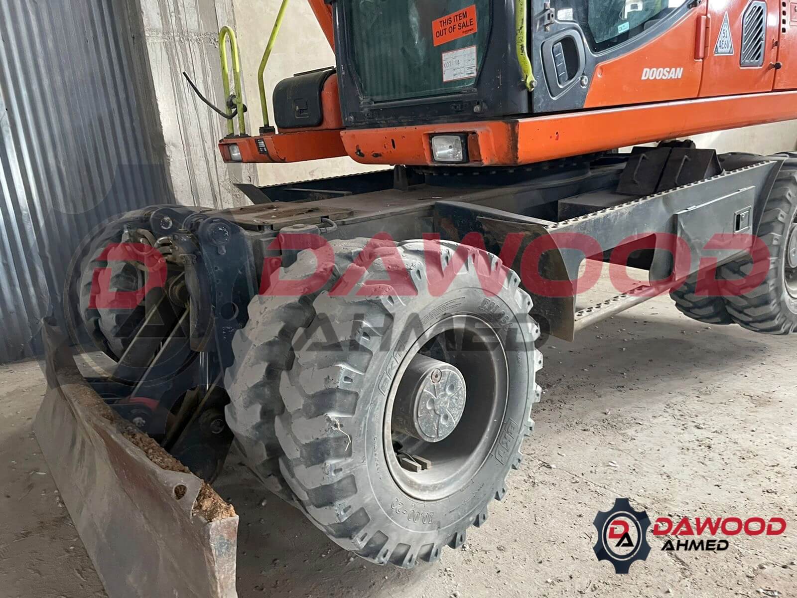 Doosan DX140W Wheeled Excavator Year: 2011 - Good working condition — photo 10