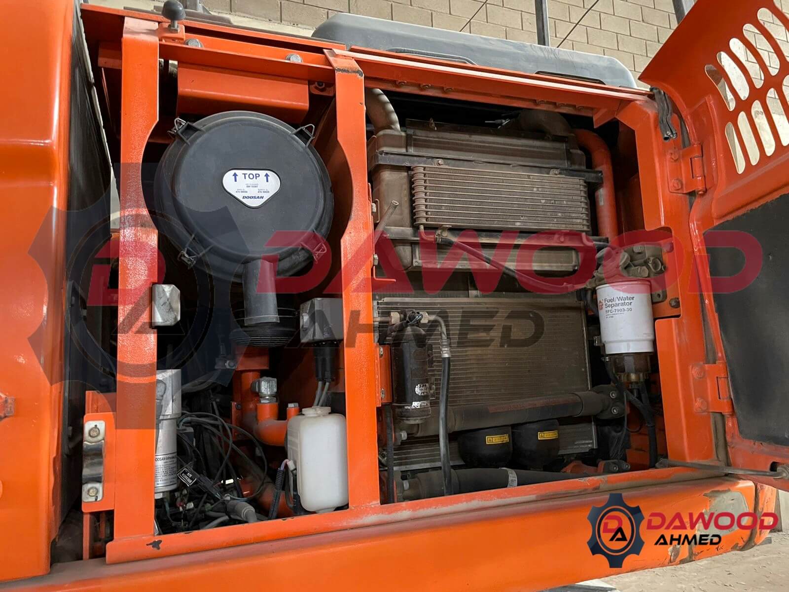 Doosan DX140W Wheeled Excavator Year: 2011 - Good working condition — photo 2