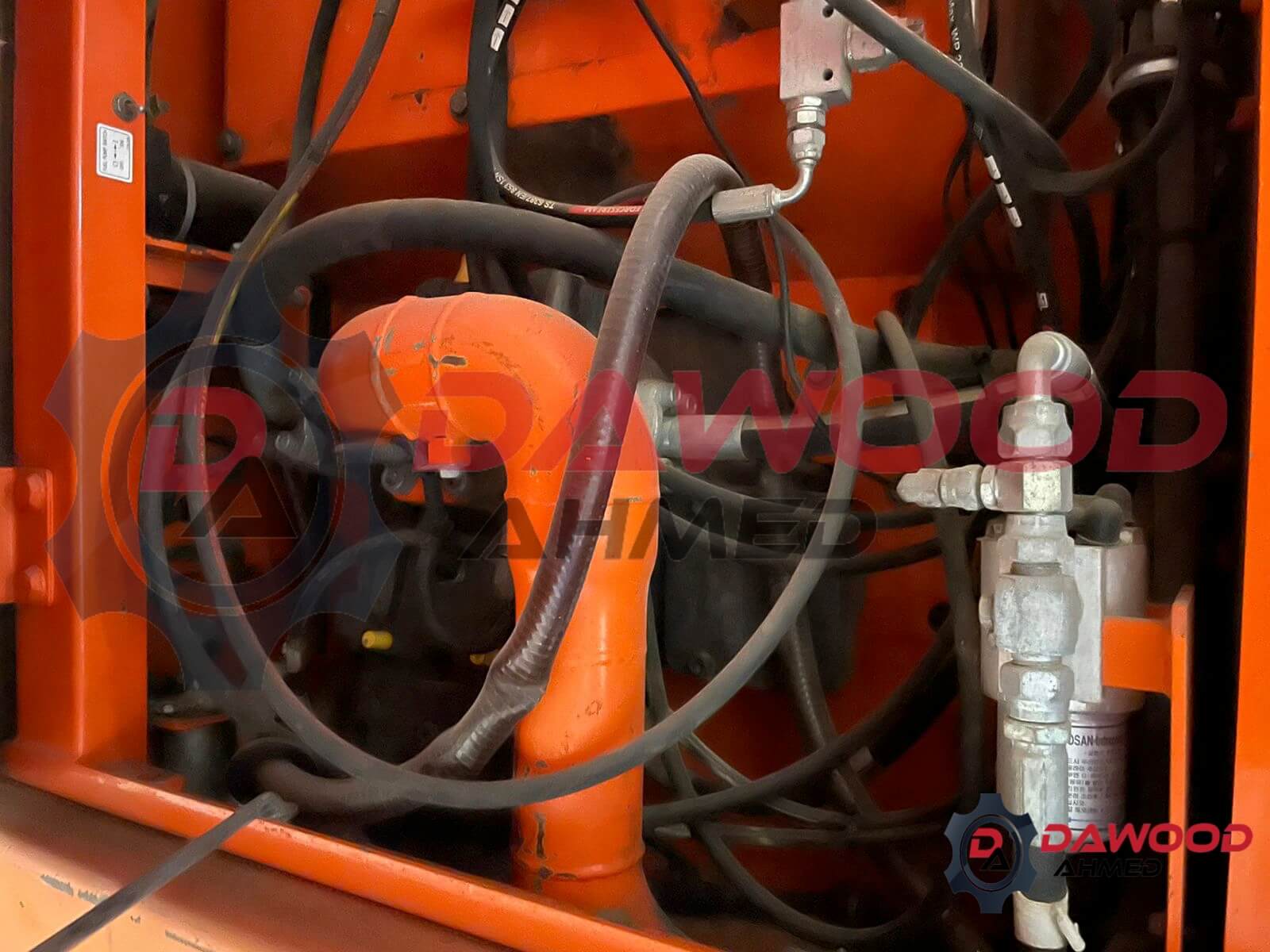 Doosan DX140W Wheeled Excavator Year: 2011 - Good working condition — photo 5