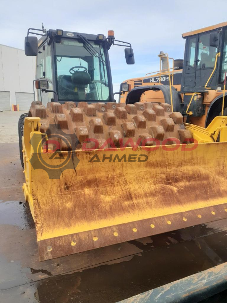Hamm 3414 Single Drum Roller With Front Blade Year: 2007 — photo 4