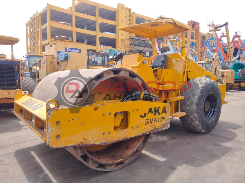 Sakai SV512FT Vibration Roller Year: 2008 — photo 4