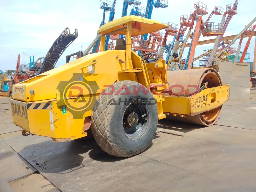 Sakai SV512FT Vibration Roller Year: 2008 — photo 2