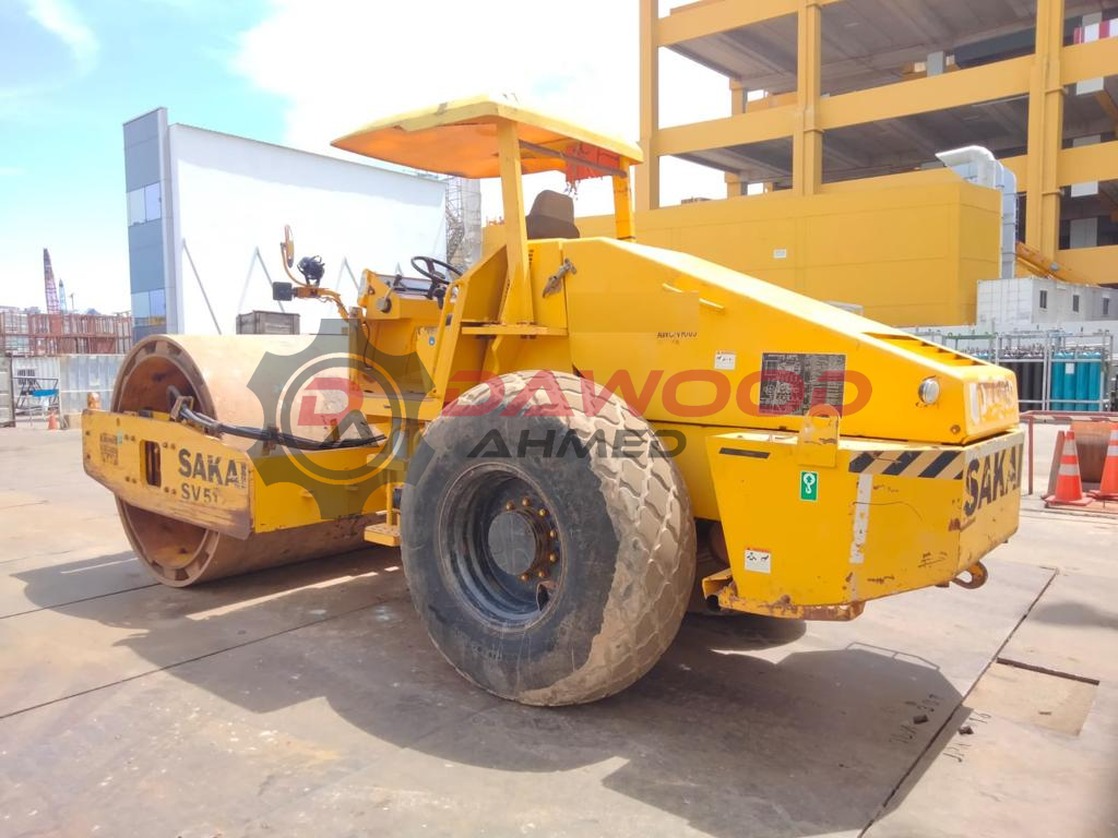 Sakai SV512FT Vibration Roller Year: 2008 — photo 4