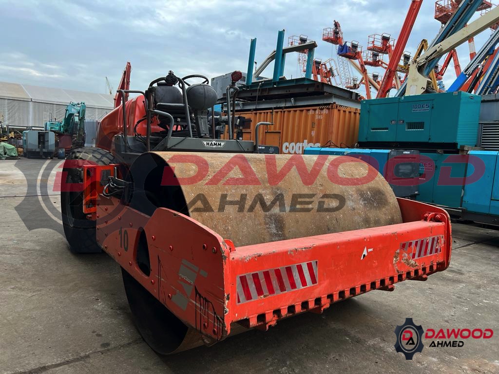 Hamm 3410 Vibration Roller Year: 2005 with Canopy - Good running machine — photo 4