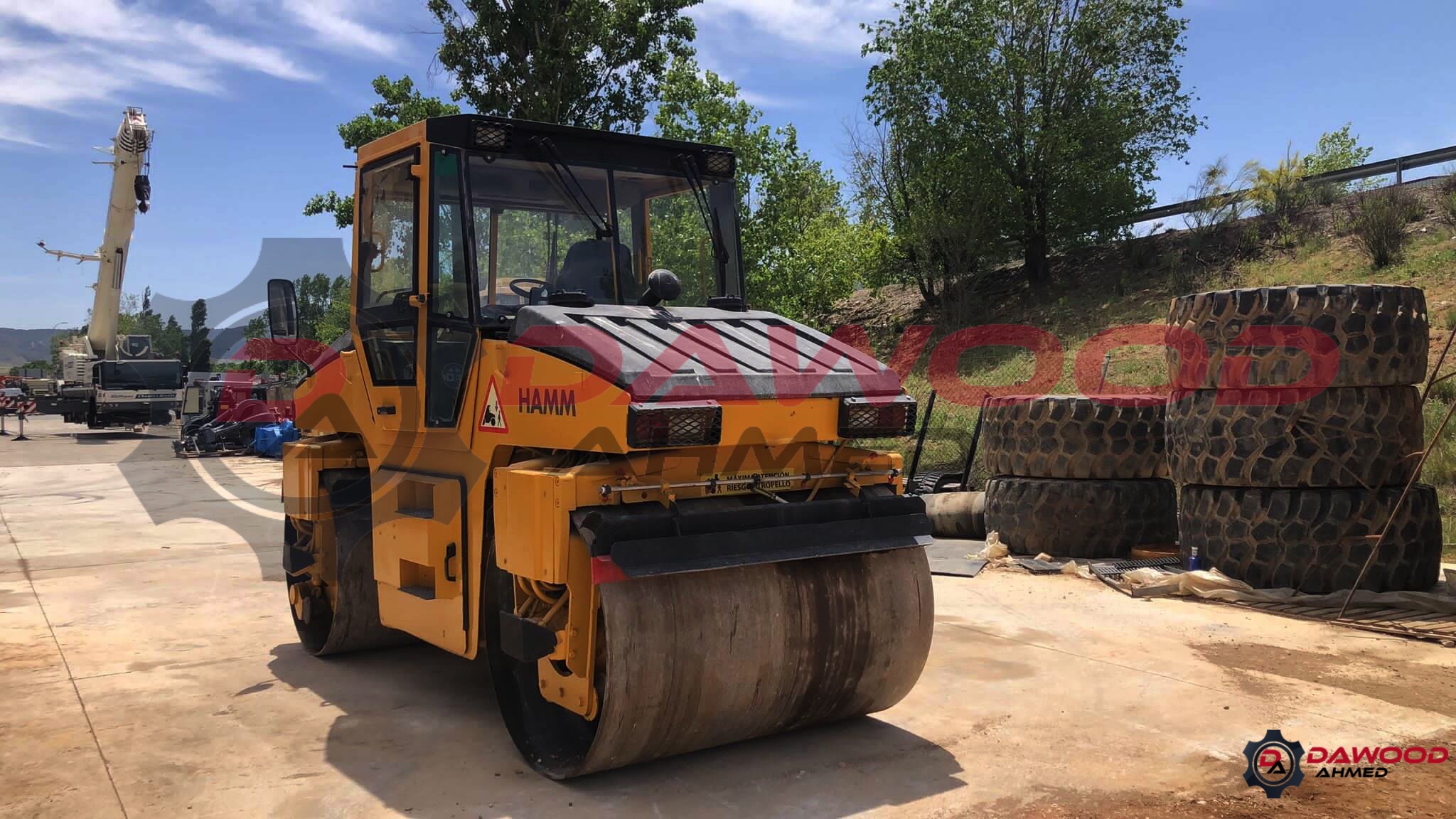 Hamm DV8.42S Year: 2000 Tandem Roller Available for Sale — photo 4