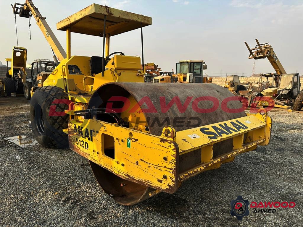 Sakai SV512D Vibration Roller S/no: VSV18D-21355 Year: 2008 — photo 4