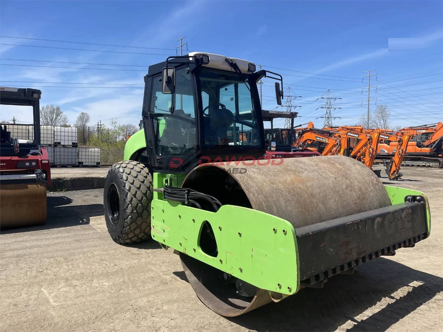 Hamm 3410 Compactor Year: 2012 with Cabin A/C - Good running condition — photo 4