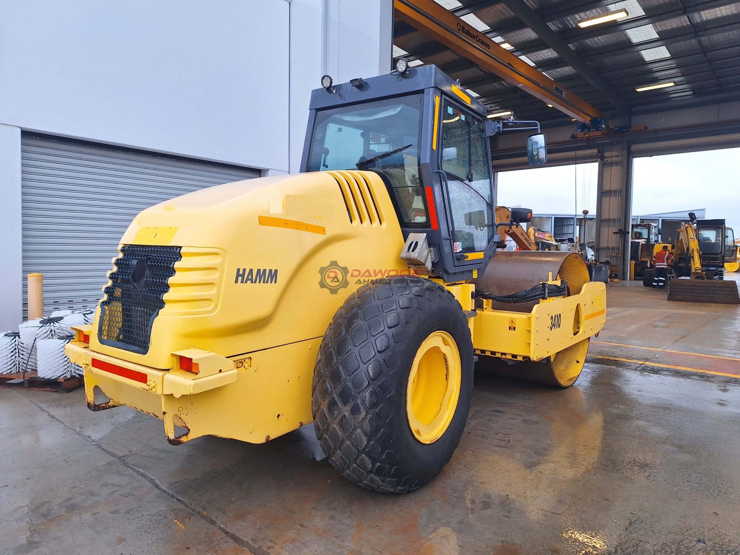 Hamm 3410 Road Roller Year 2007 with CAB — photo 2