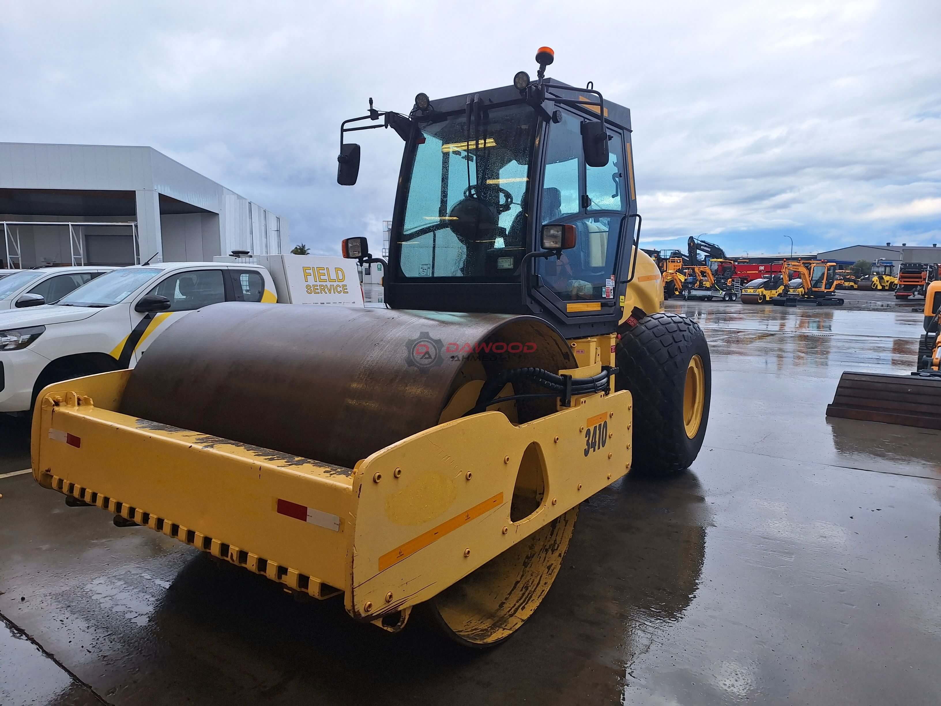Hamm 3410 Road Roller Year 2007 with CAB 2007 — For Sale at Dawood Ahmed FZE