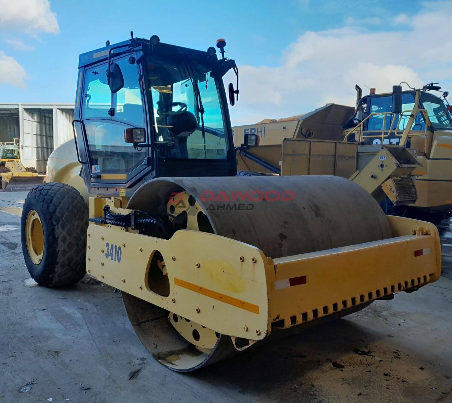 Hamm 3410 Road Roller Year 2007 with CAB — photo 4