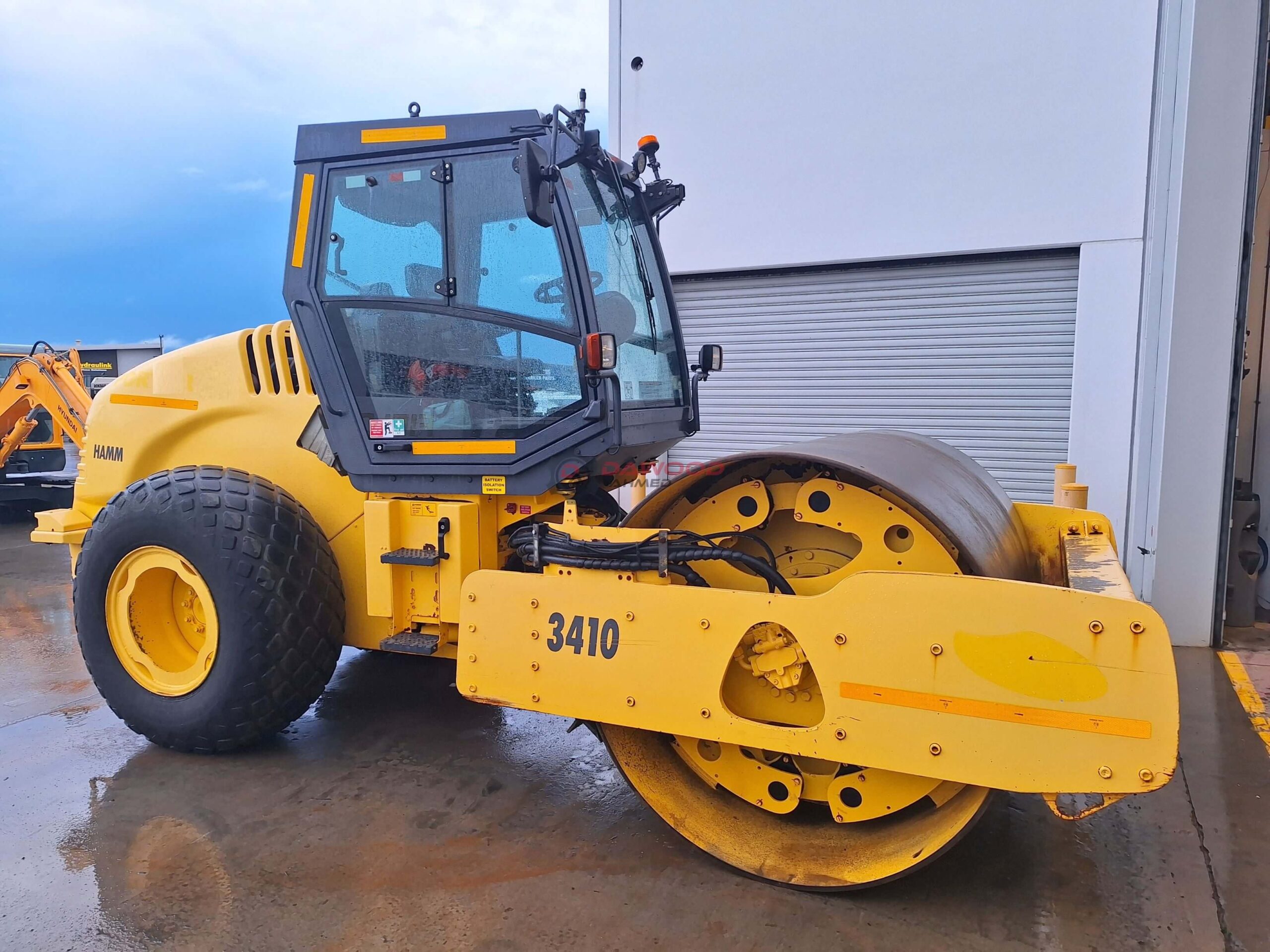 Hamm 3410 Road Roller Year 2007 with CAB — photo 5