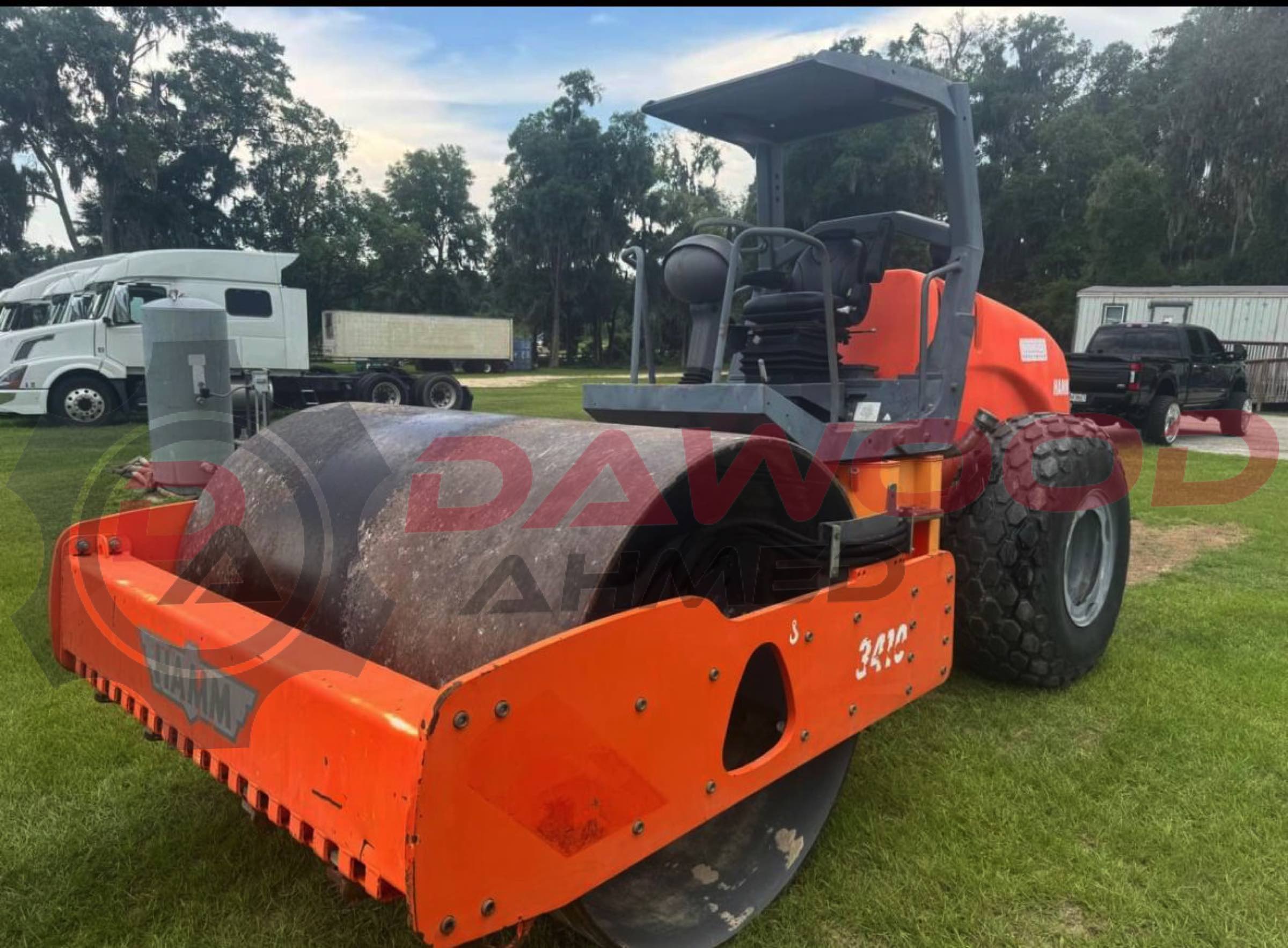 Hamm 3410 Road Roller Year 2006 Low Hours — photo 2