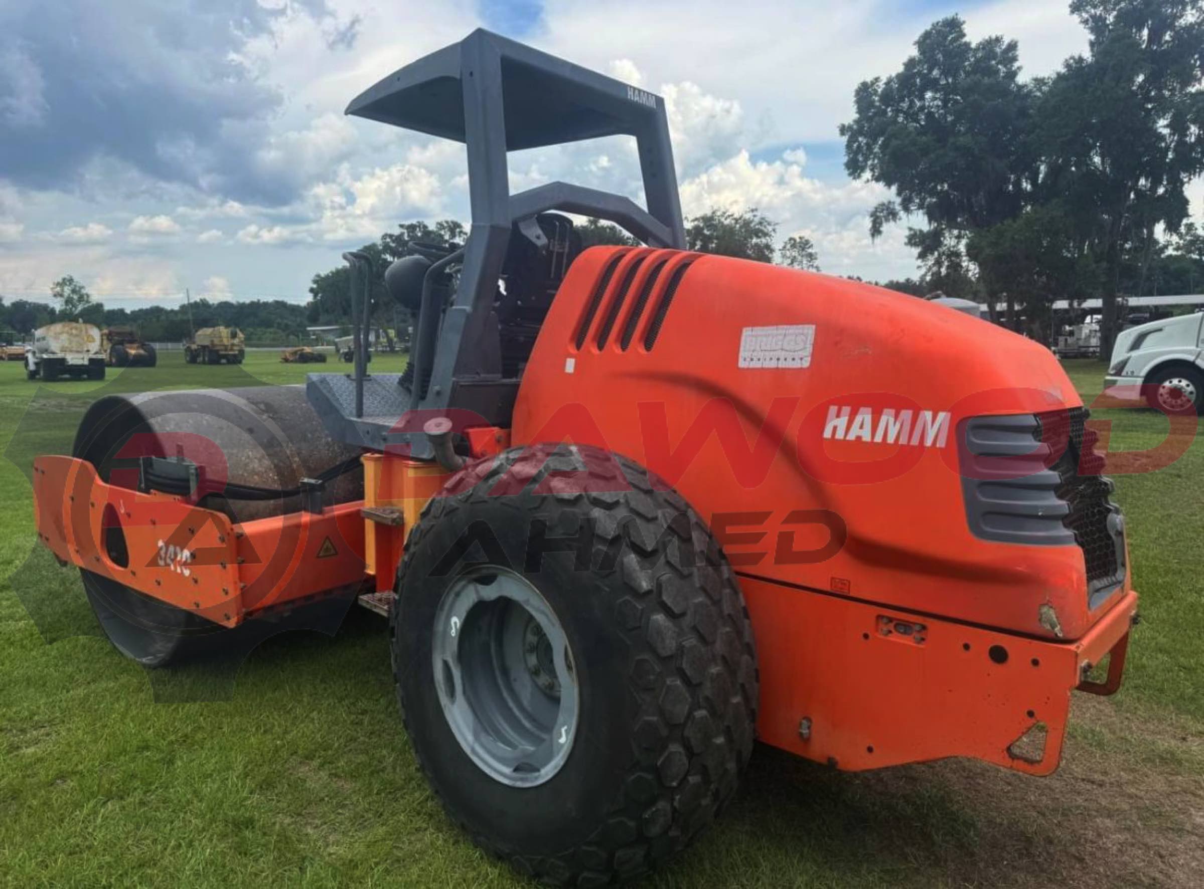 Hamm 3410 Road Roller Year 2006 Low Hours — photo 6