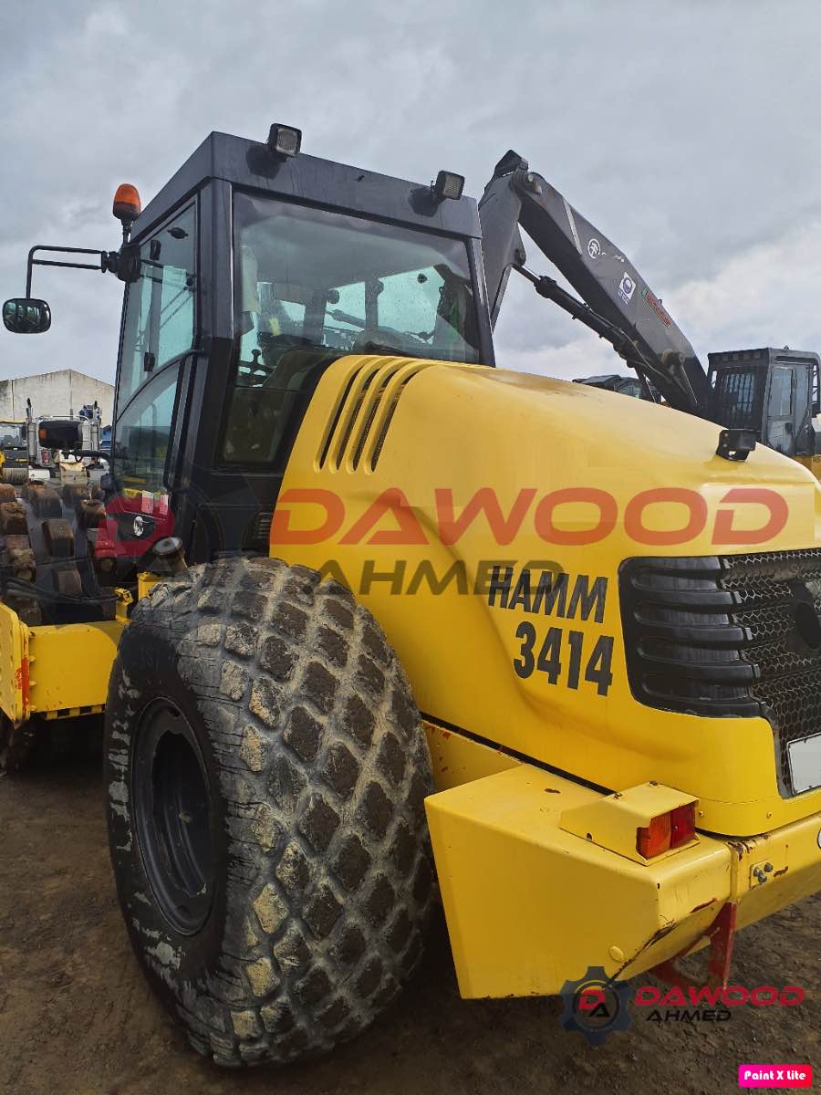 Hamm 3414P Vibration Roller Year: 2008 — photo 4