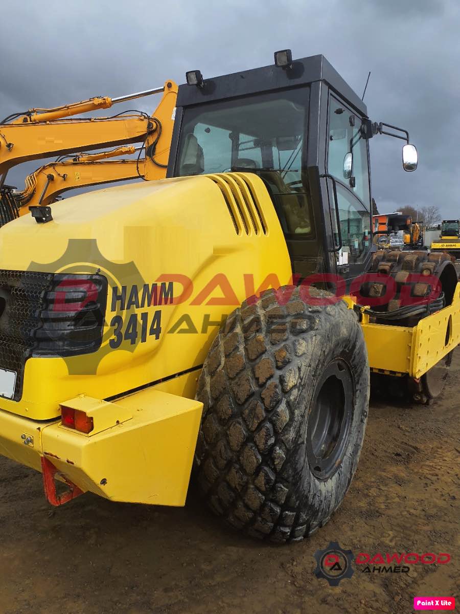 Hamm 3414P Vibration Roller Year: 2008 — photo 6