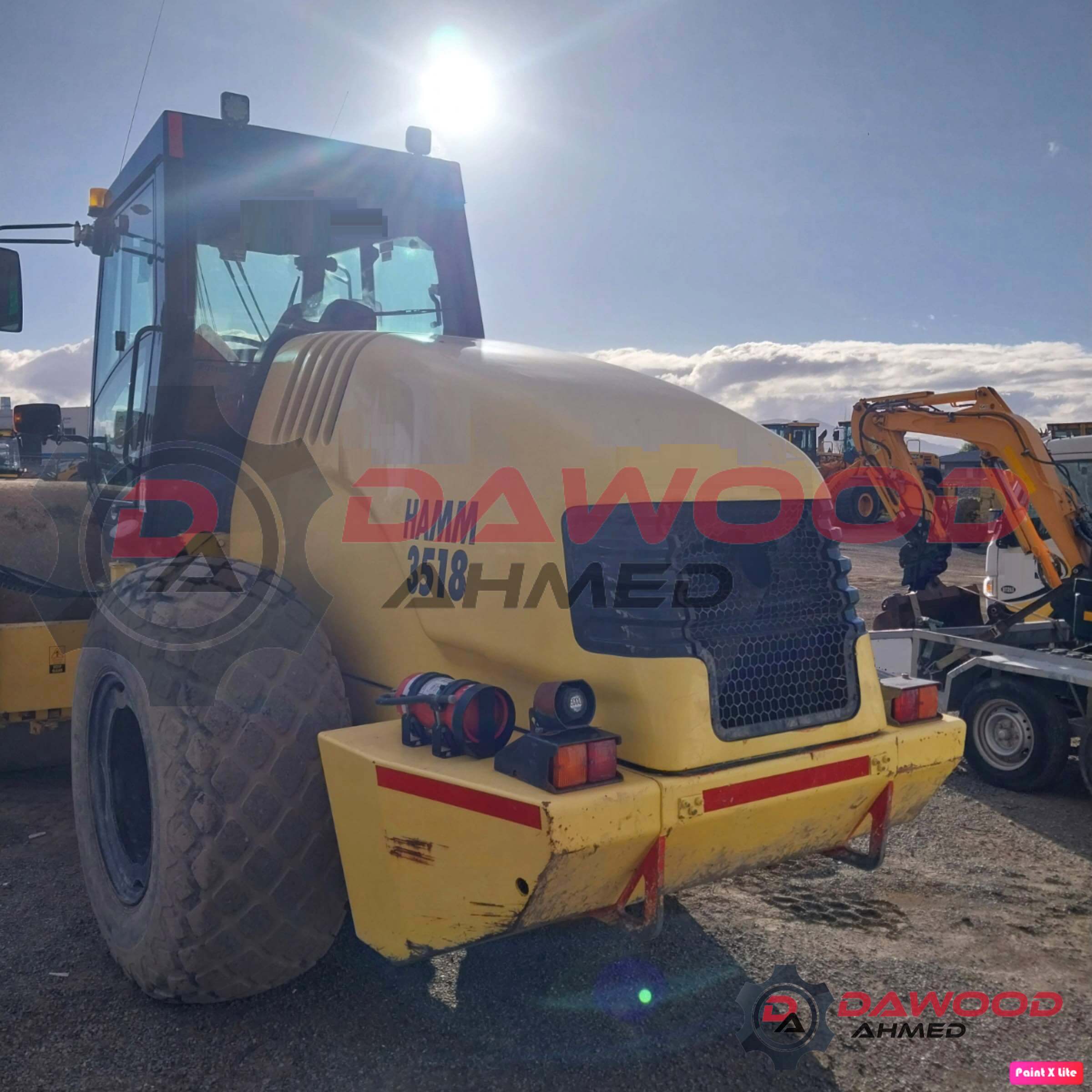 Used Hamm 3518 Vibration Roller 18 tons — photo 2