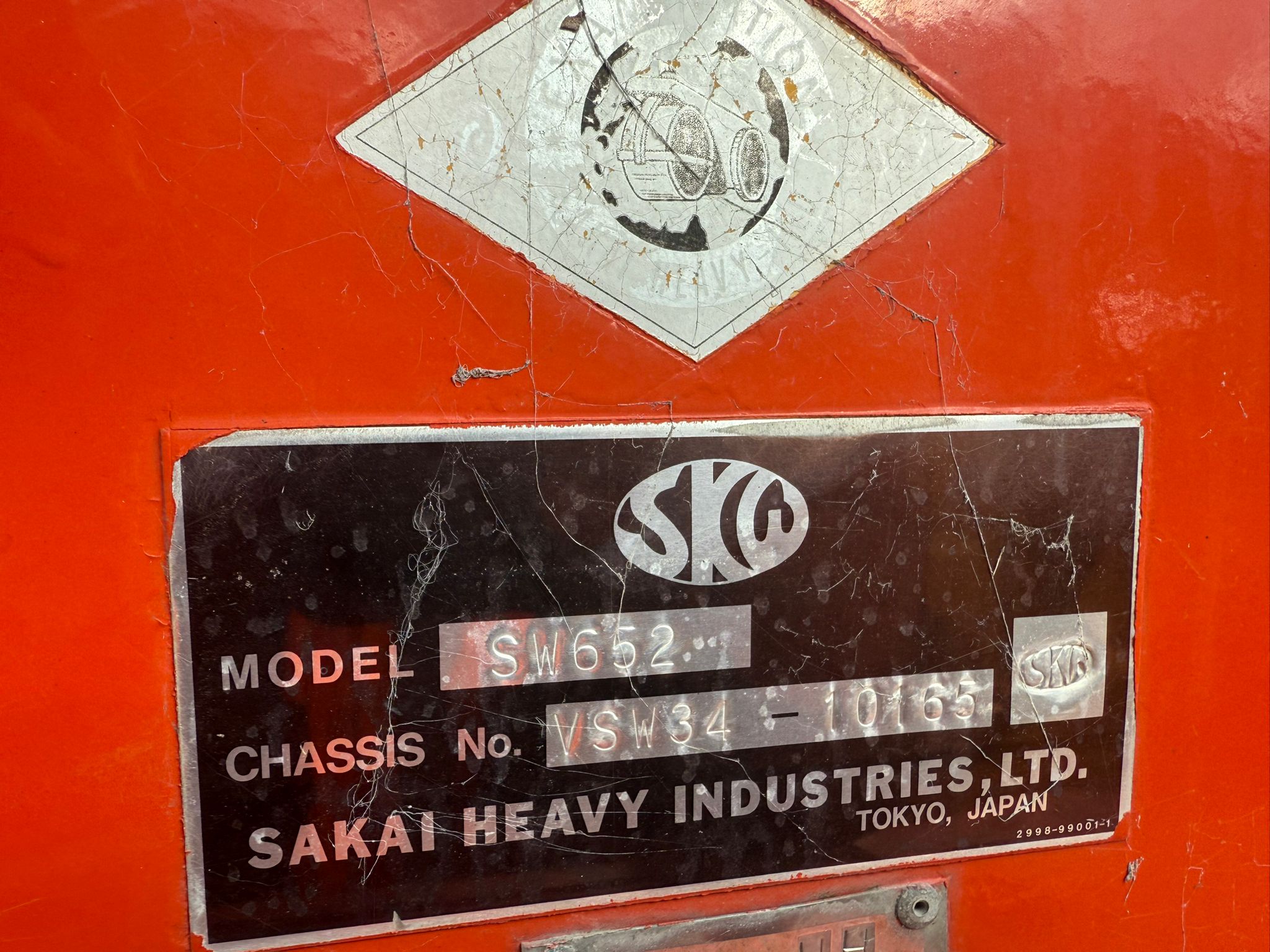 Sakai SW652 Tandem Roller Year: 2009 Unit 2 — photo 6