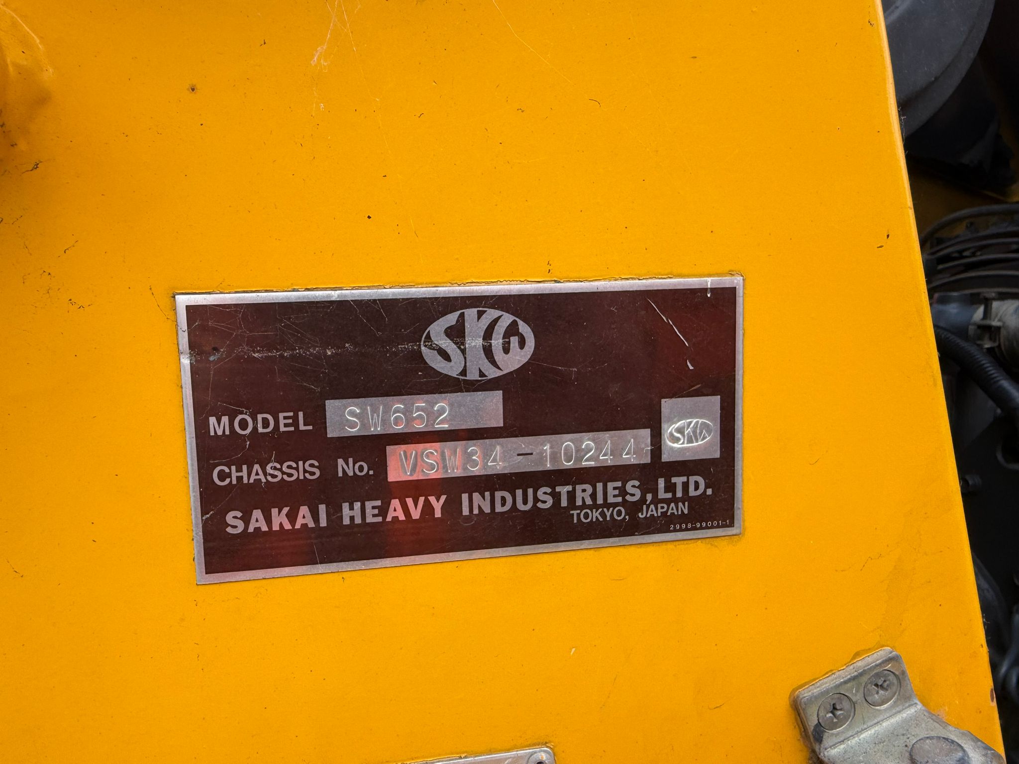 Sakai SW652 Tandem Roller Year: 2009 — photo 4