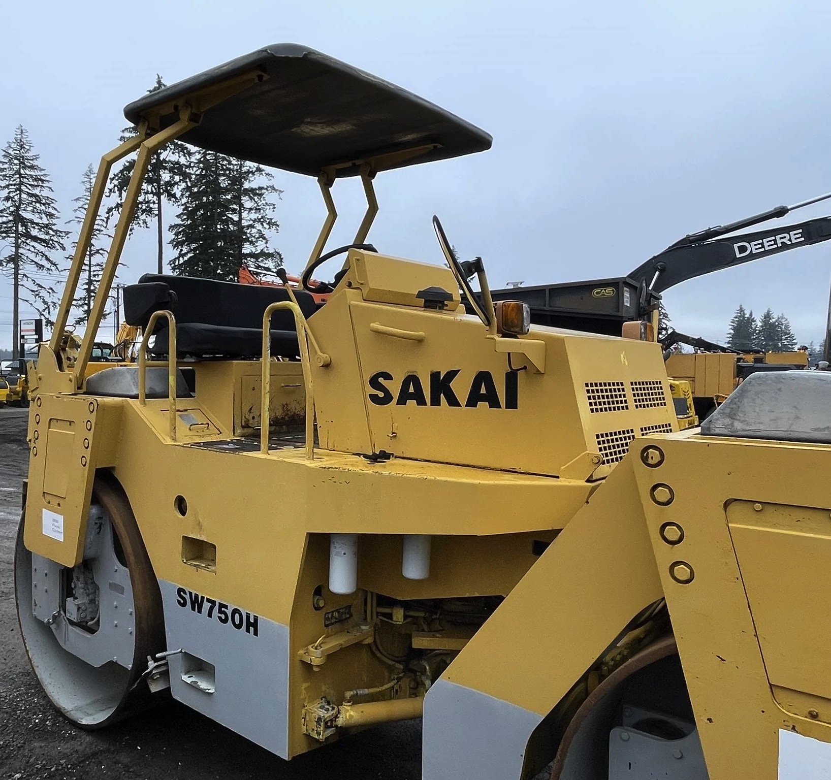 Sakai SW750H Tandem Roller Year: 1996 — photo 2