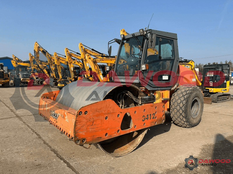 Hamm 3412 Used Road Roller – 12 Ton Compactor with Cabin — photo 3